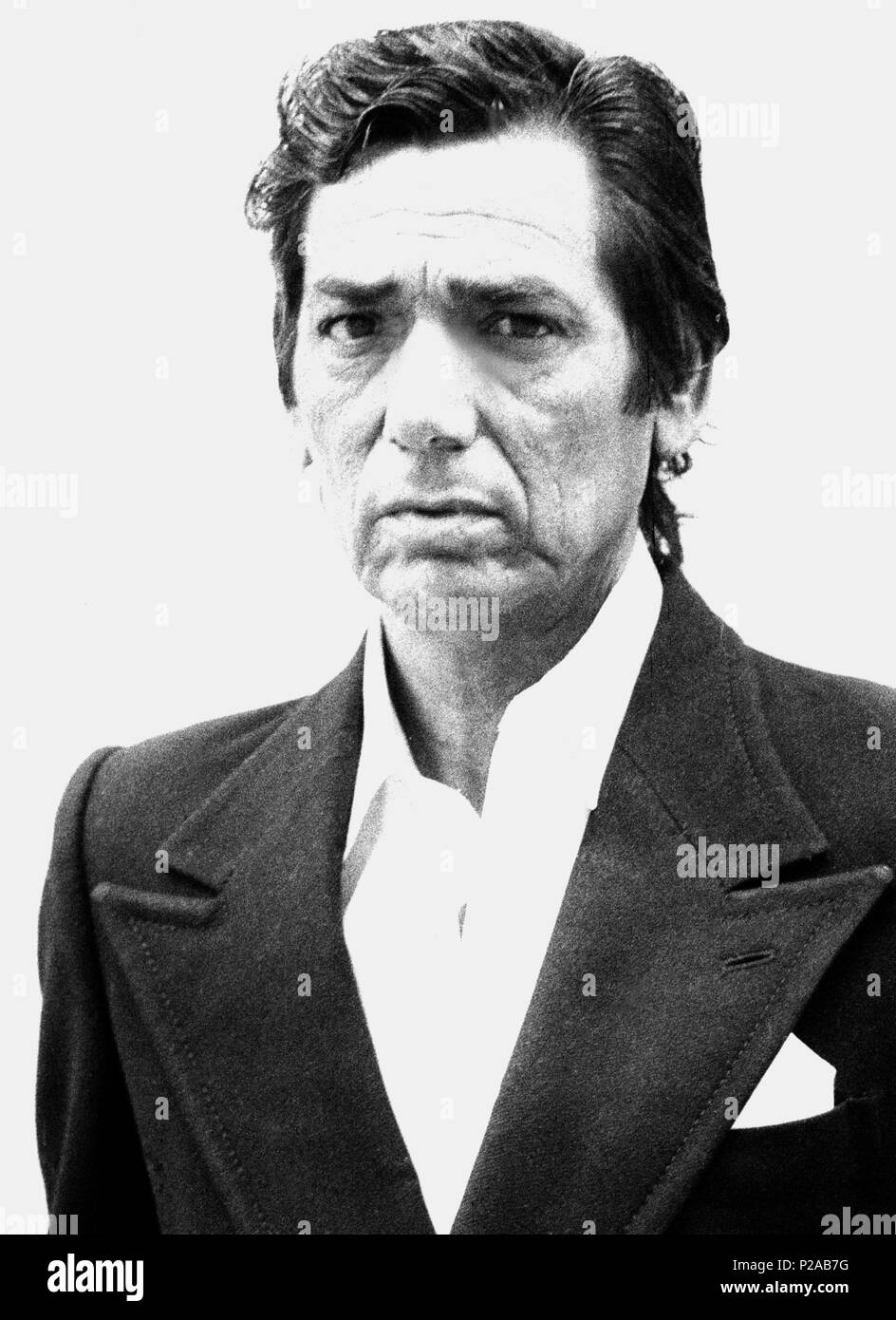 The spanish flamenco singer El Chocolate (Antonio Núñez Montoya Stock