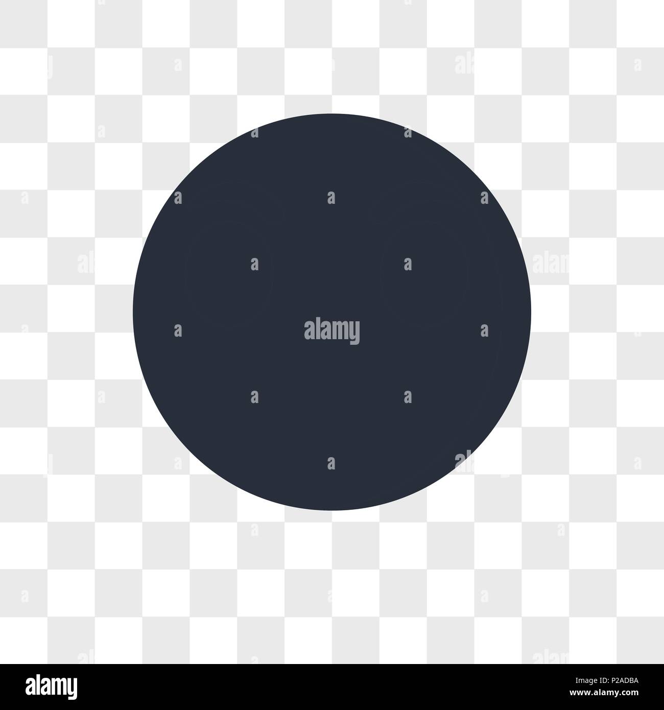 Sick vector icon isolated on transparent background, Sick logo concept Stock Vector