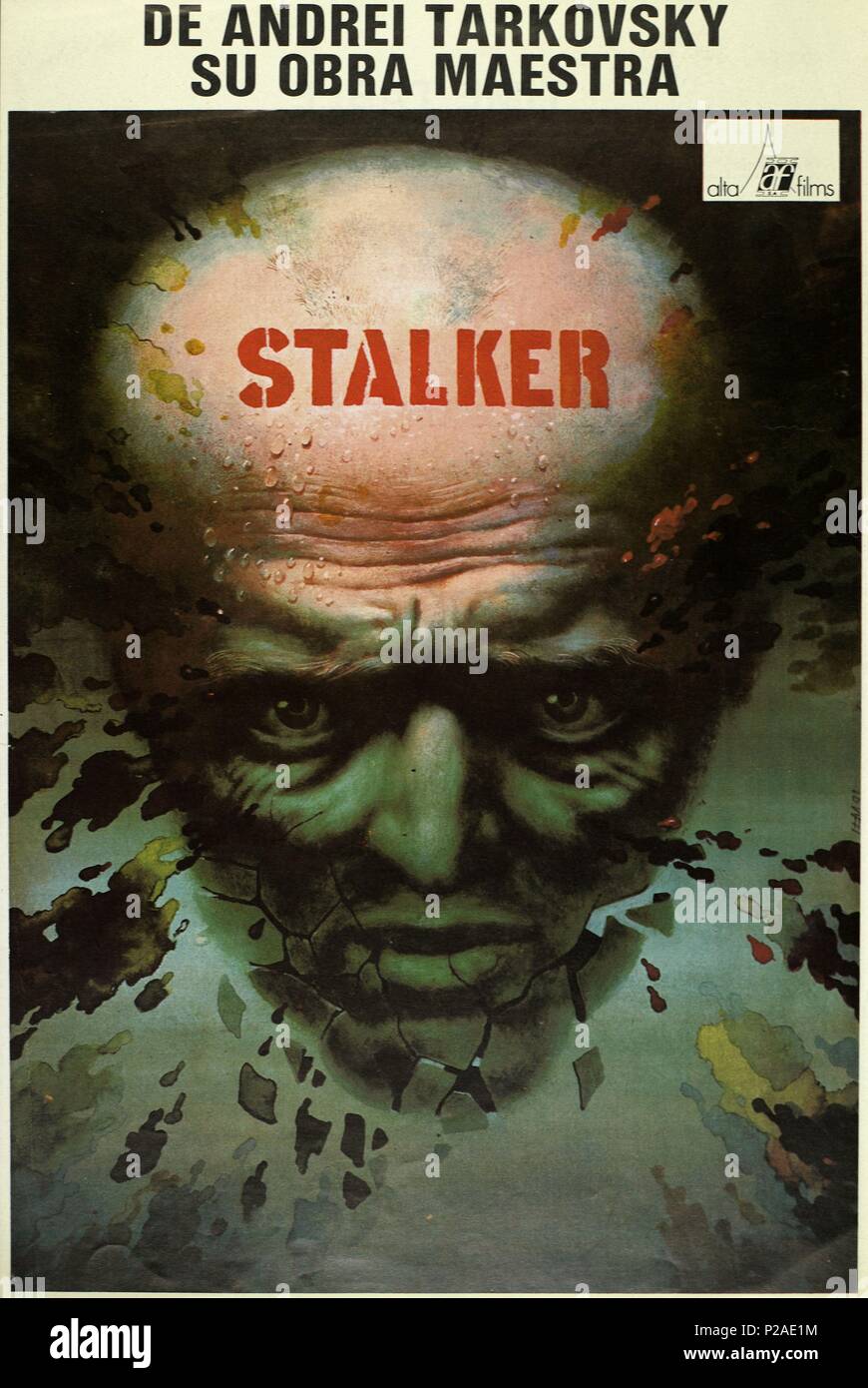 Original Film Title: STALKER.  English Title: STALKER.  Film Director: ANDREI TARKOVSKY.  Year: 1979. Stock Photo