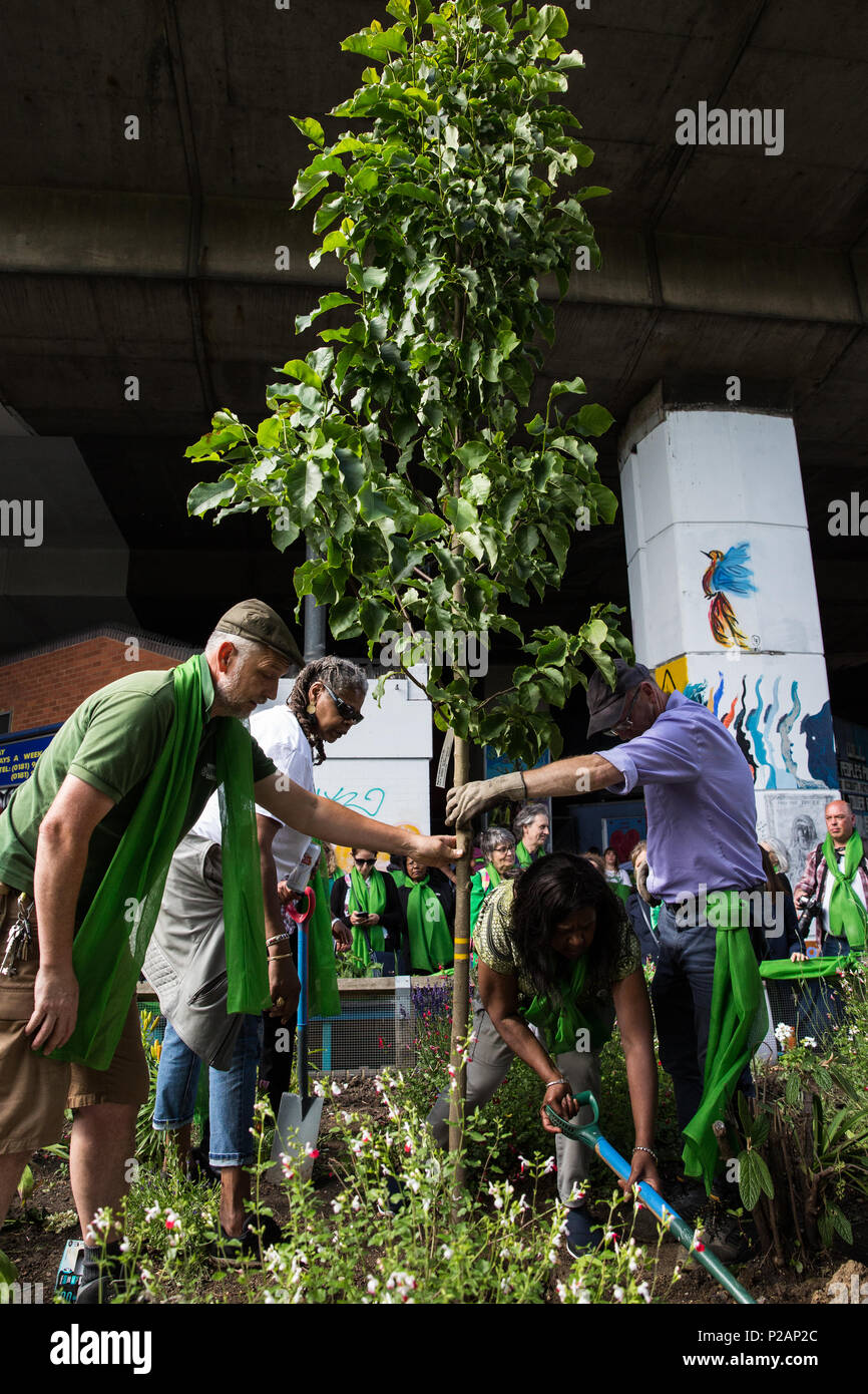 Grenfell memorial garden hires stock photography and images Alamy
