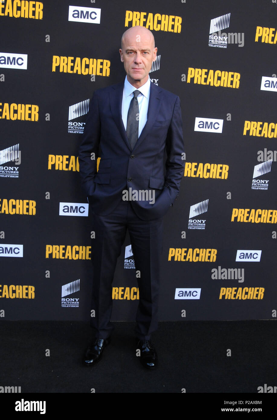 LOS ANGELES, CA - JUNE 14:  Actor Pip Torrens attends AMC's 'Preacher' Season 3 Premiere Party on June 14, 2018 at The Hearth and Hound in Los Angeles, California. Photo by Barry King/Alamy Live News Stock Photo