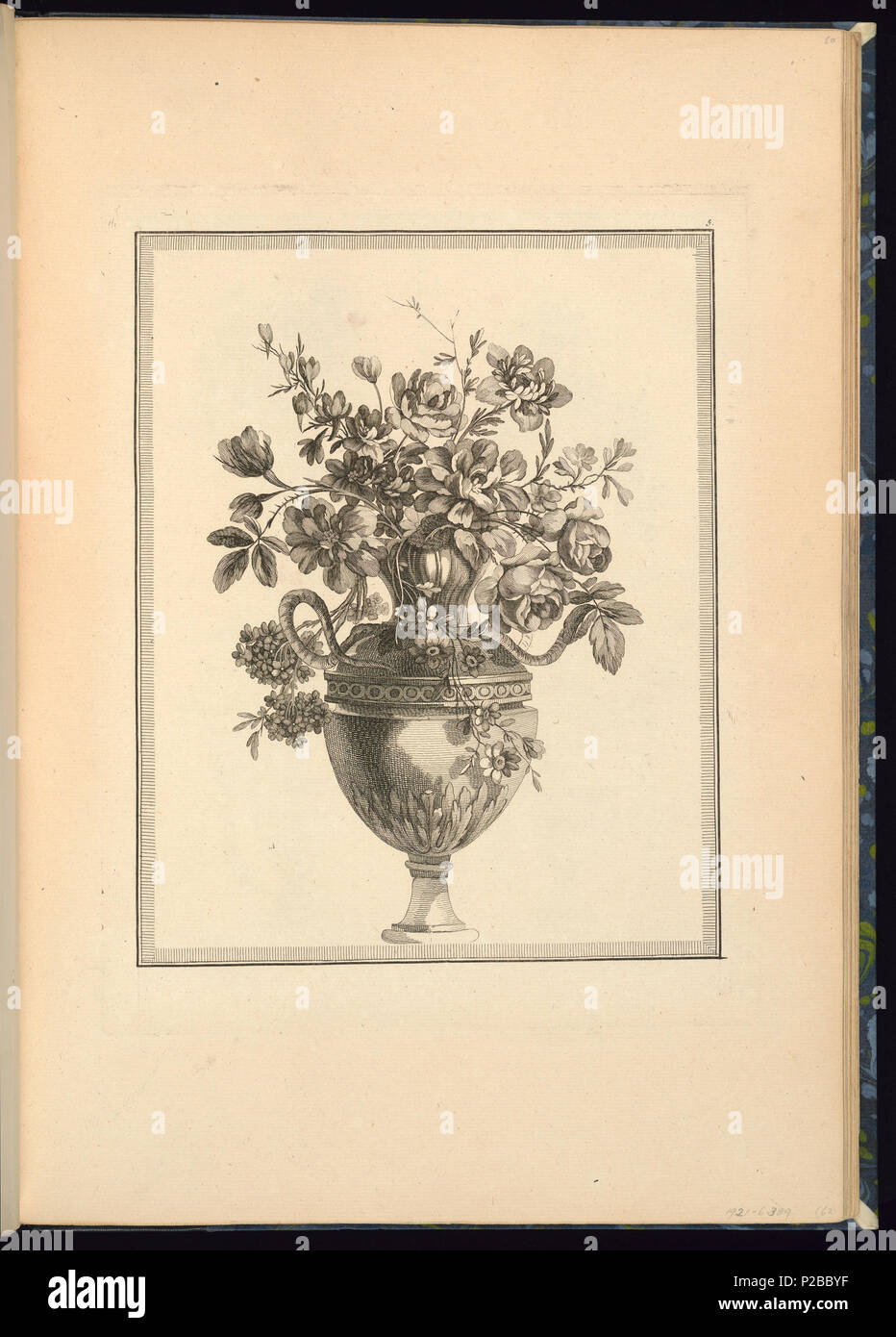 268 Print Pl 5 Of 10e Cayé De Fleurs Et Vases From Oeuvres