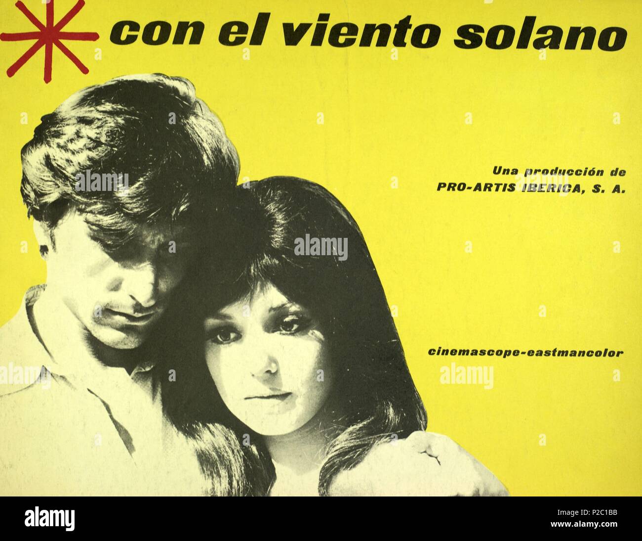 Original Film Title: CON EL VIENTO SOLANO. English Title: WITH THE EAST  WIND. Film Director: MARIO CAMUS. Year: 1966. Credit: PRO ARTIS IBERICA /  Album Stock Photo - Alamy