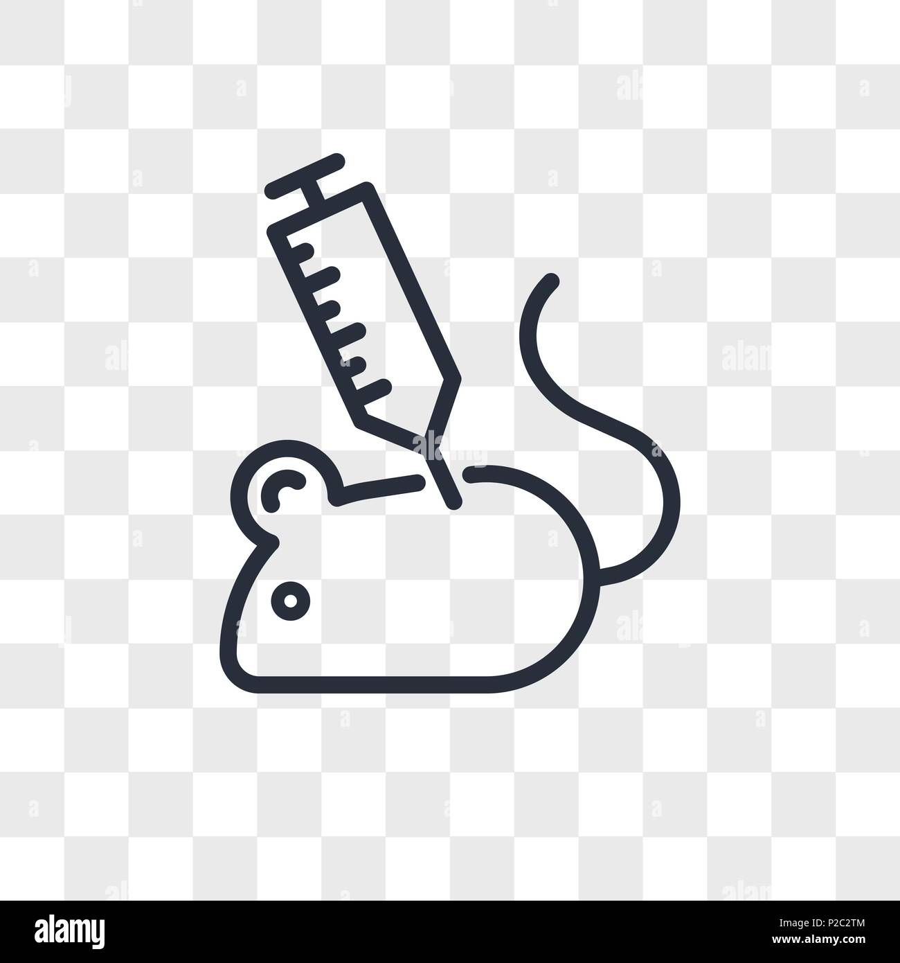 animal experimentation vector icon isolated on transparent background, animal  experimentation logo concept Stock Vector Image & Art - Alamy