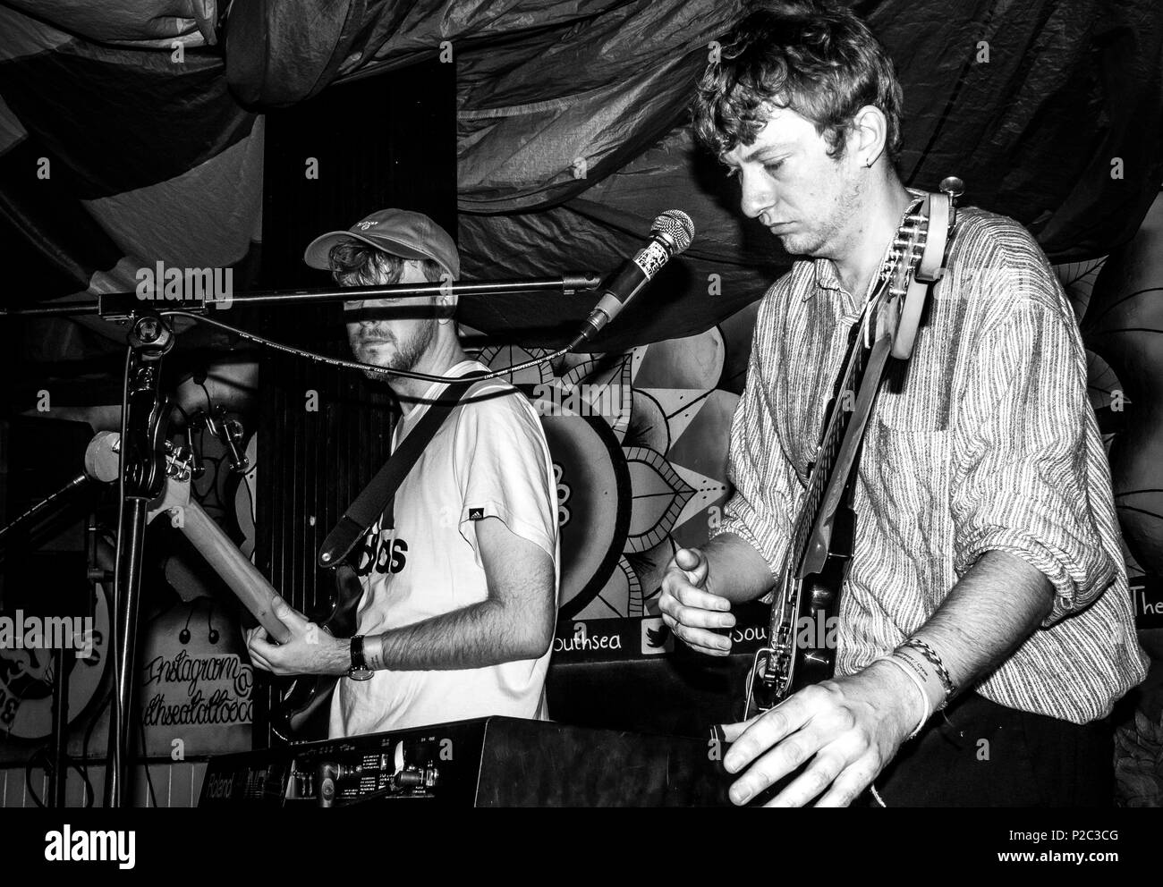 Sad Palace Band Live At The Fat Fox Southsea Portsmouth As Part Of Icebreaker Festival 18 Stock Photo Alamy