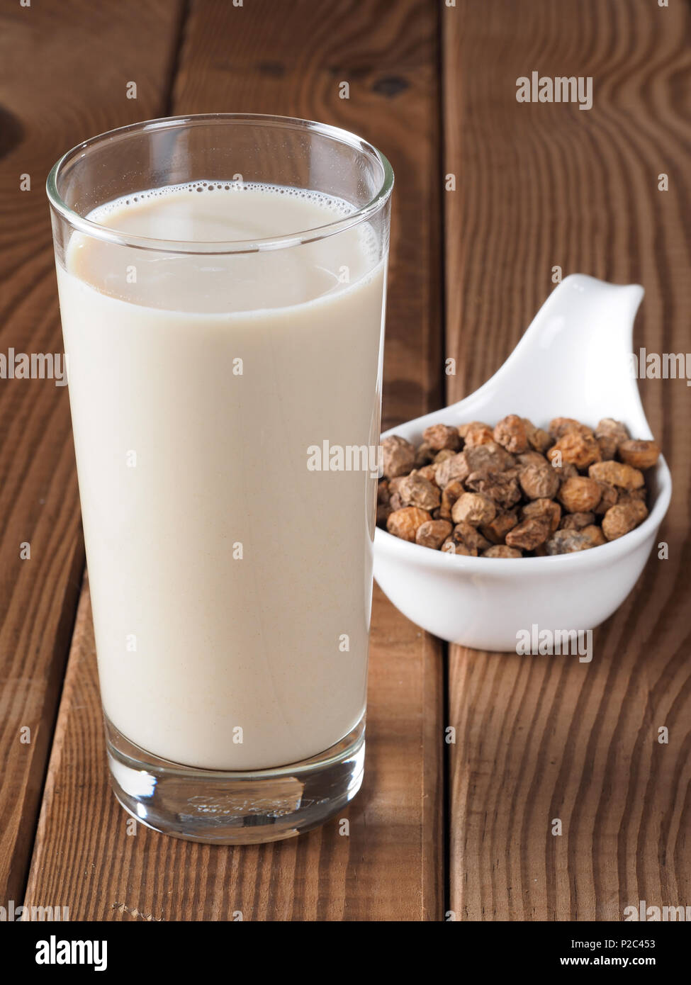 Horchata is a drink, made with the juice of tigernuts and sugar. Native