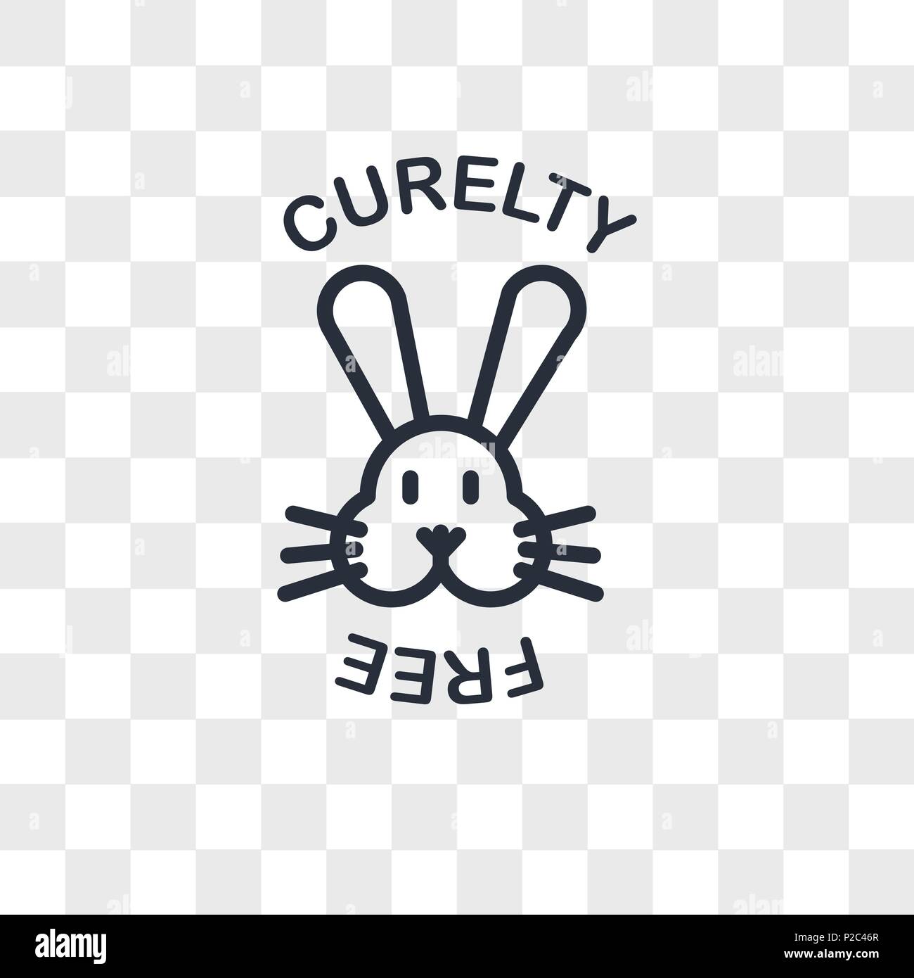Download cruelty free vector icon isolated on transparent ...