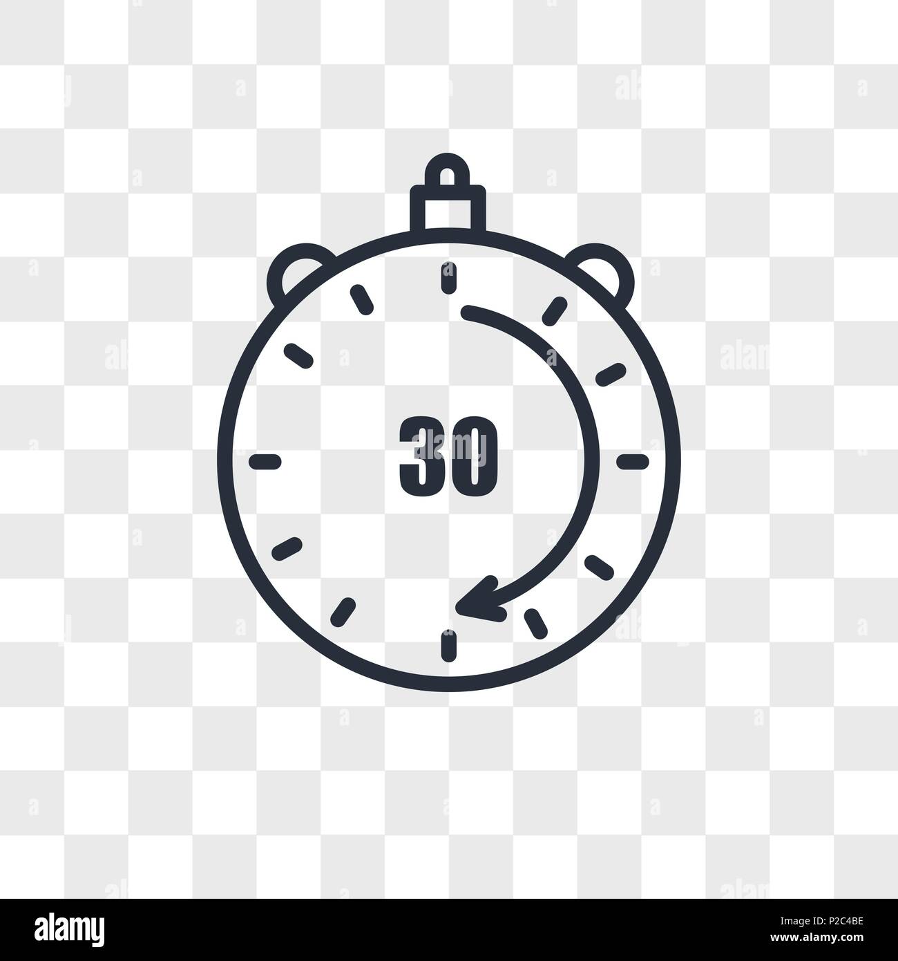 30 Minute Timer Clipart