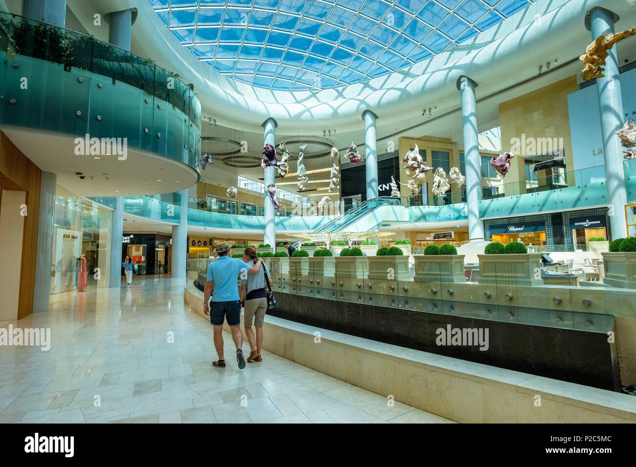 United Arab Emirates, Abu Dhabi, Yas island, Yas Mall shopping centre