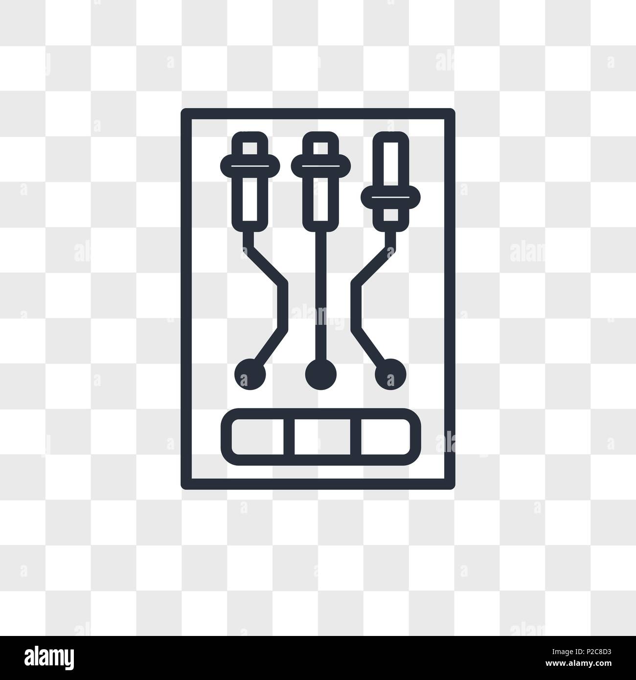 vector icon isolated on transparent background, logo concept - Stock Vector