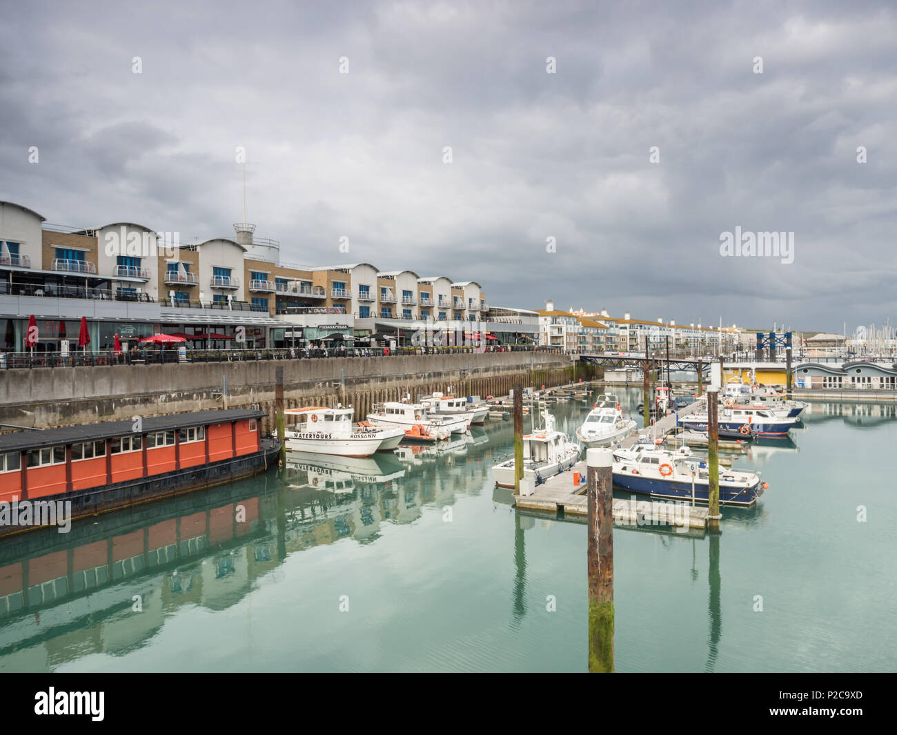 Brighton Marina Stock Photo