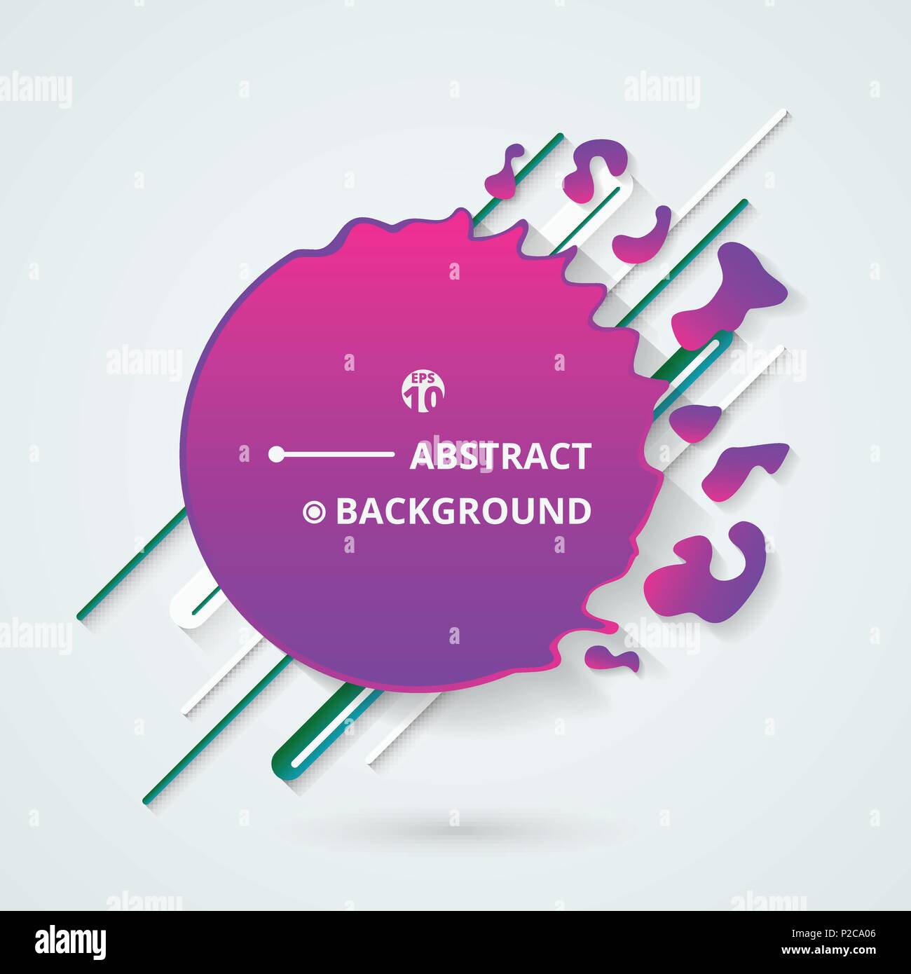 Abstract of blue and pink shape background, Illustration vector eps10 ...