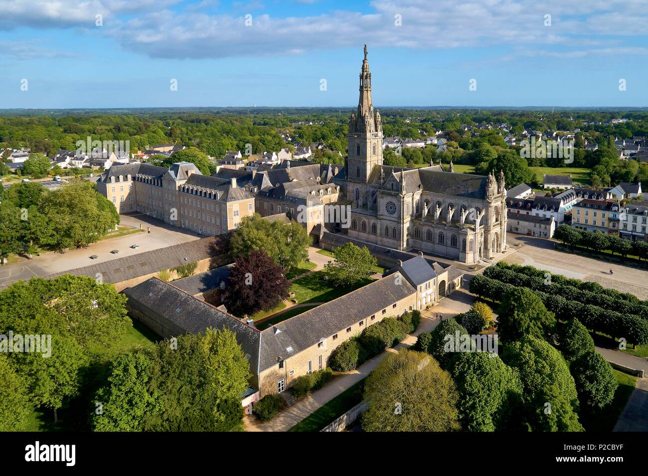France, Morbihan, Sainte Anne d'Auray, Sanctuary of Sainte Anne d'Auray