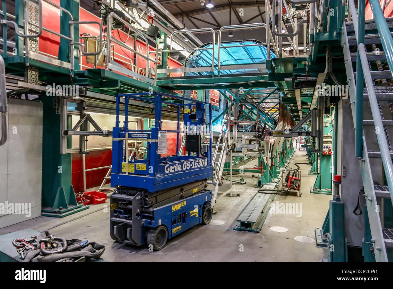 Derzeit entsteht im Siemens Werk Krefeld-Uerdingen die neue Generation ...