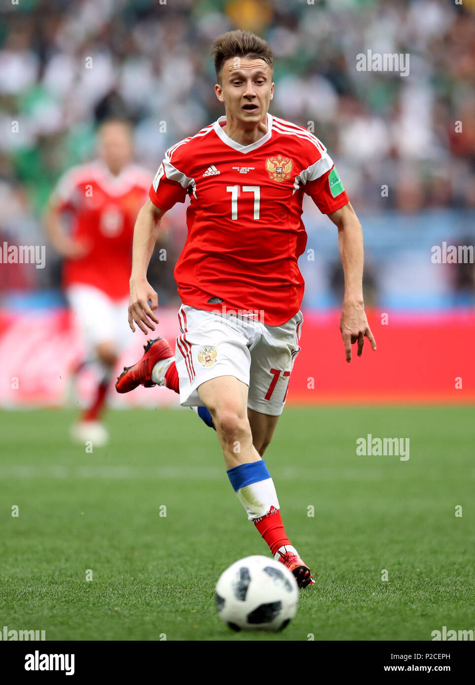 Russia S Aleksandr Golovin Stock Photo 208028761 Alamy