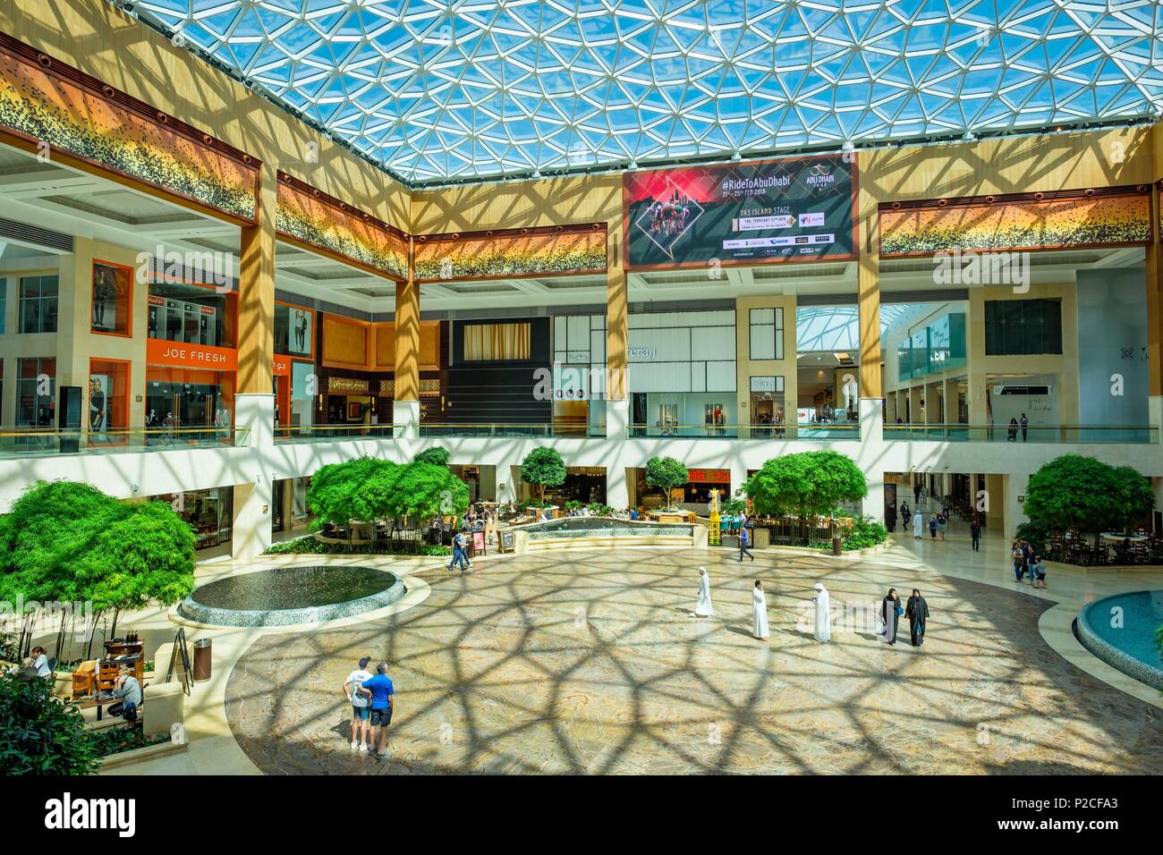 United Arab Emirates, Abu Dhabi, Yas island, Yas Mall shopping centre
