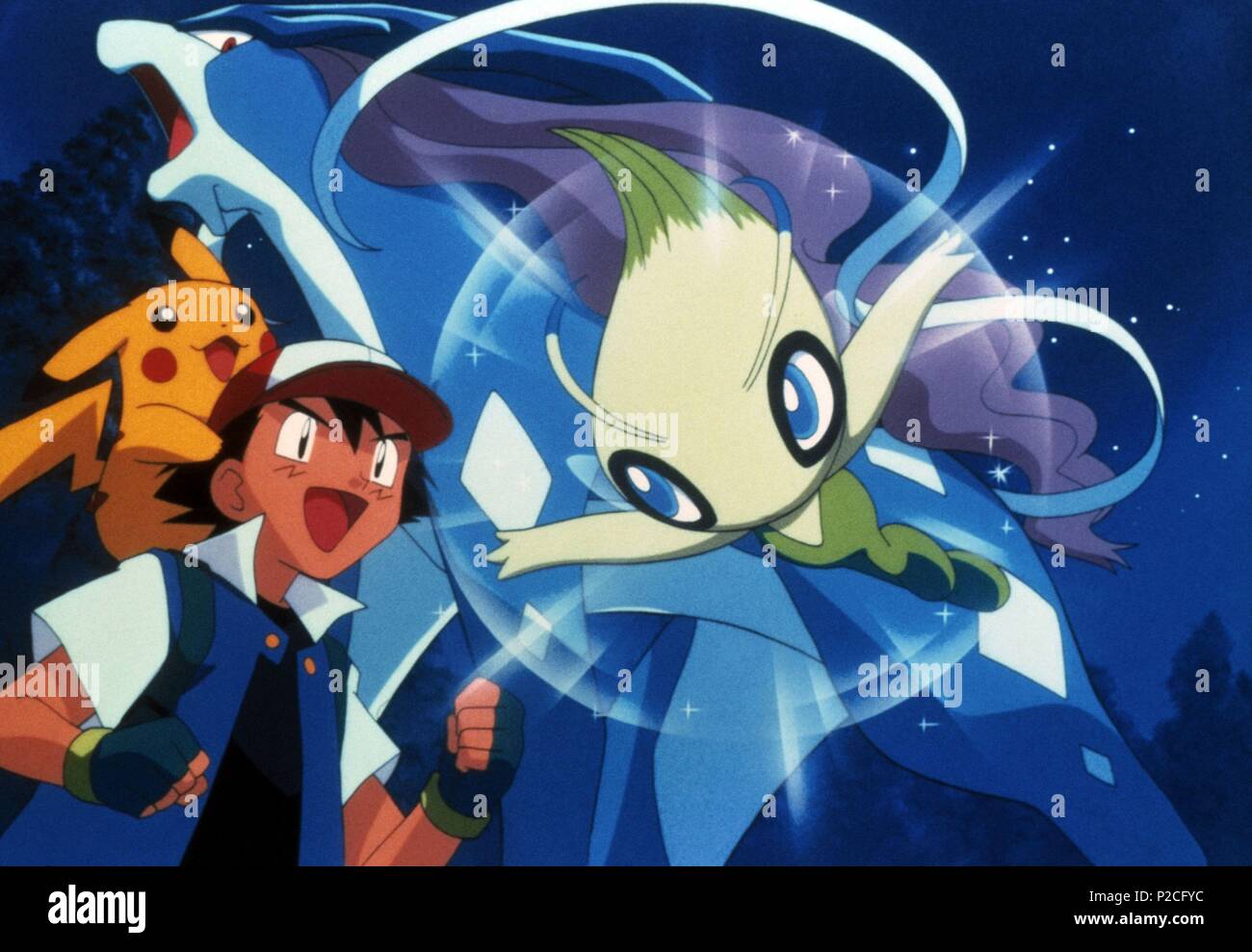 Original Film Title: POKEMON 4EVER. English Title: POKEMON 4: THE MOVIE.  Film Director: KUNIHIKO YUYAMA; JIM MALONE. Year: 2001. Copyright:  Editorial inside use only. This is a publicly distributed handout. Access  rights