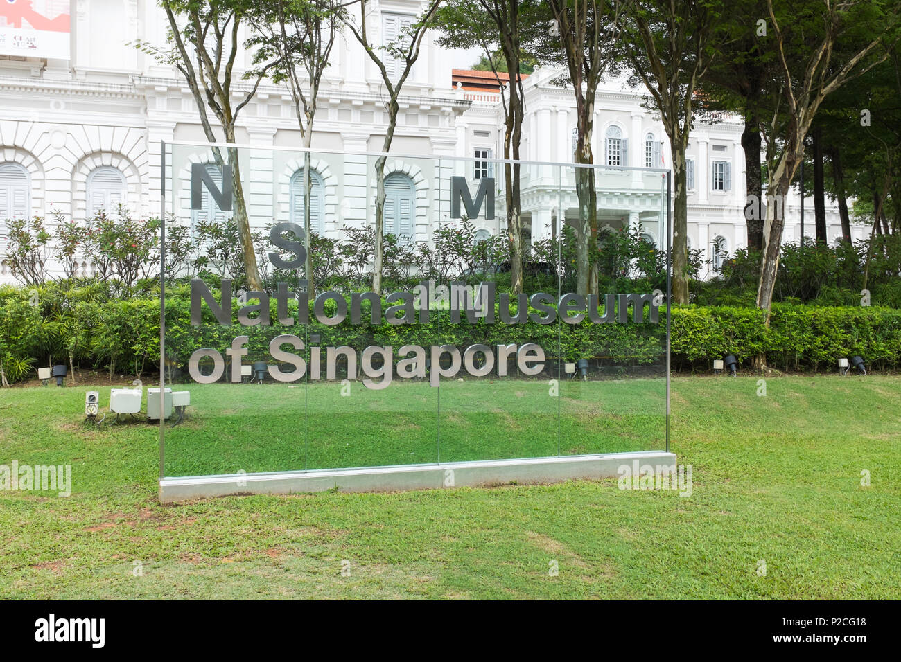 The National Museum of Singapore near Fort Canning in Singapore Stock Photo  - Alamy, image size:1300x956