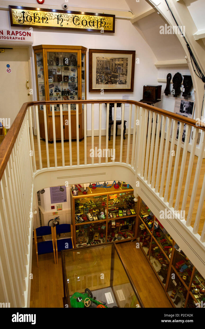 UK, Cornwall, Liskeard, Pike Street, Museum interior Stock Photo