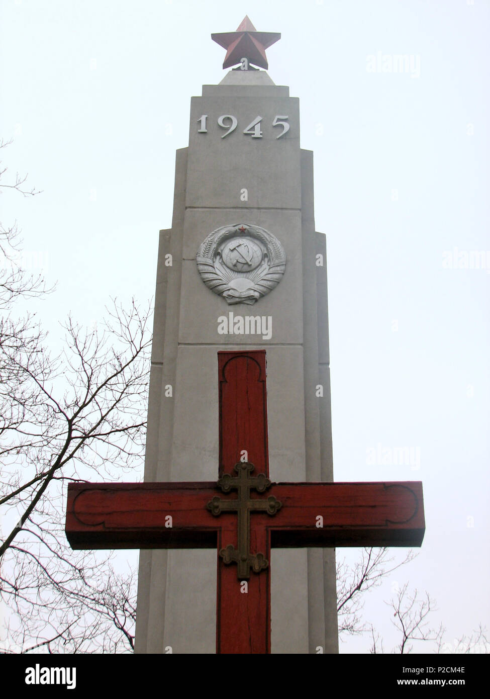 Soviet military cemetery hi-res stock photography and images - Alamy