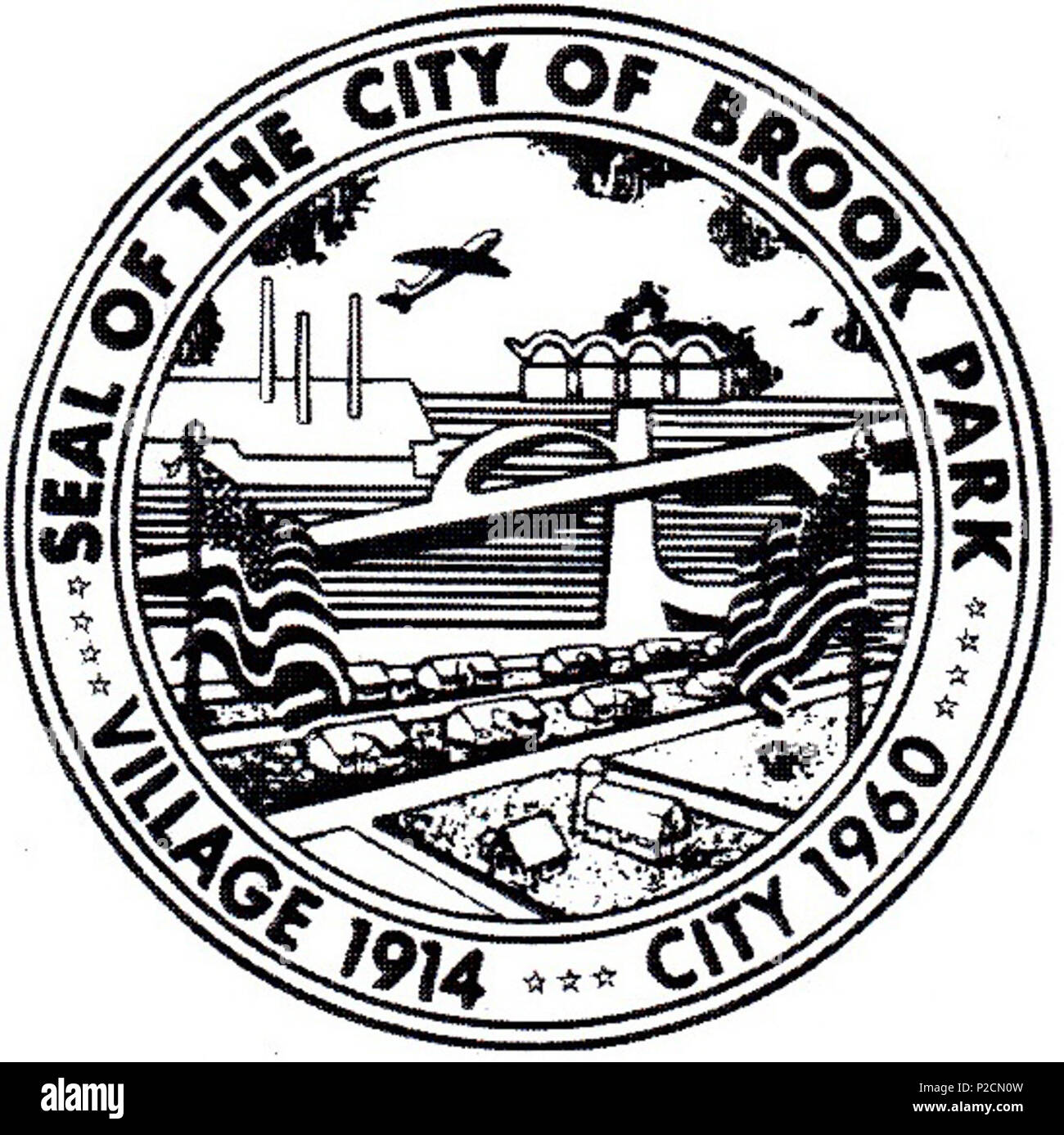 . English Seal of the City of Brook Park, Ohio . 2012. City of Brook Park 51 Seal brook park oh