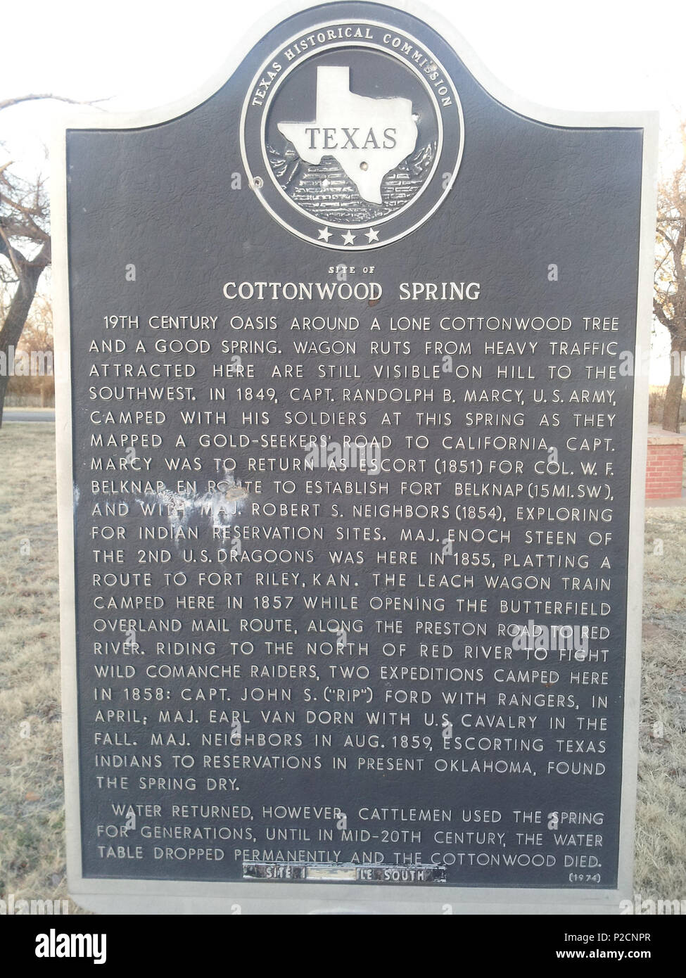 . English: Cottonwood Spring . 3 January 2014, 17:15:00. Pi3.124 14 Cottonwood Spring Stock Photo