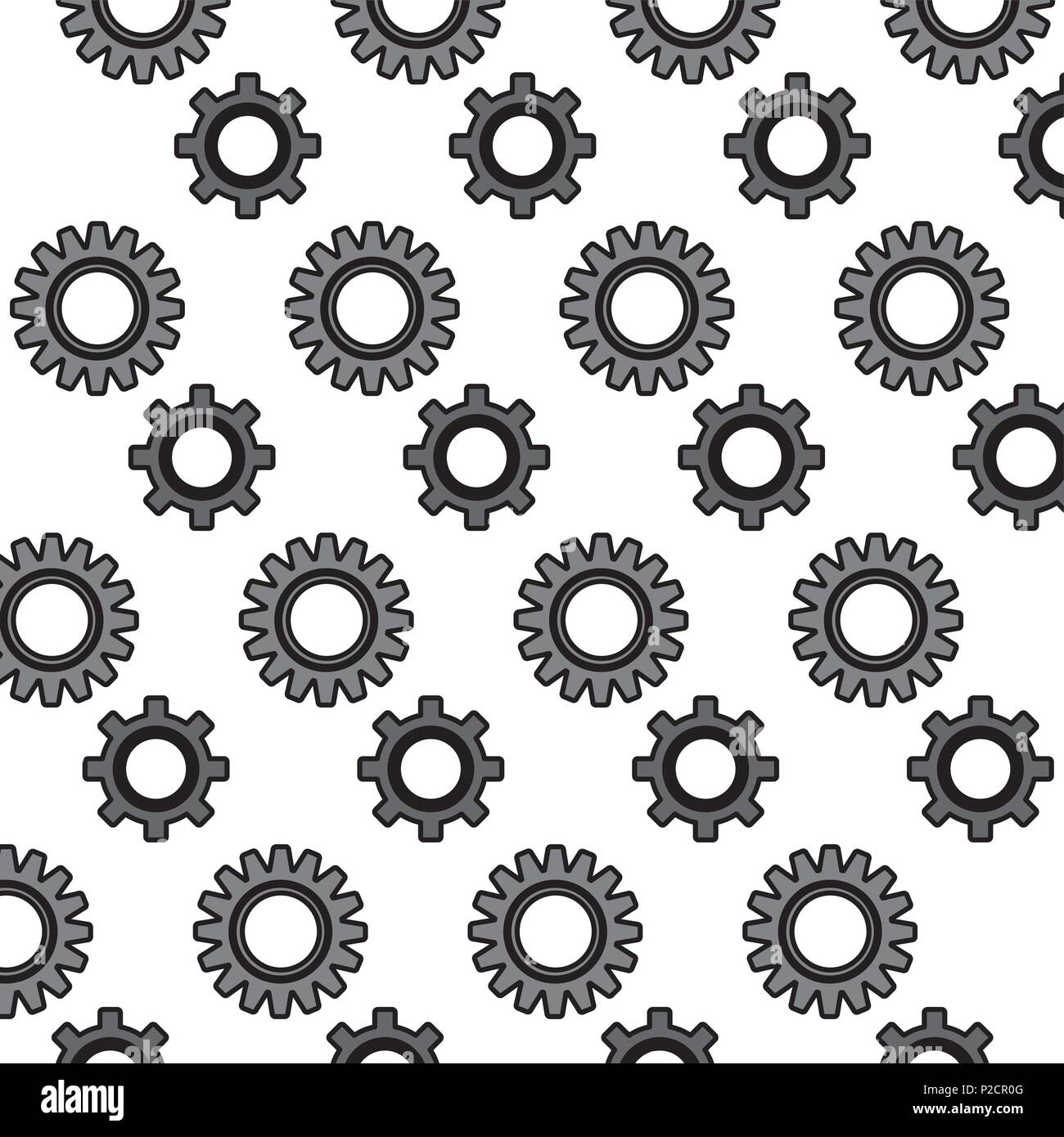 color gears engineering industry process background Stock Vector Image ...