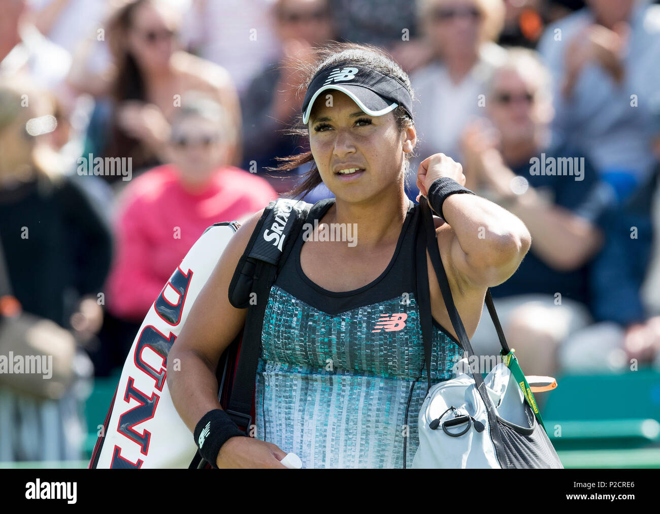 Heather Watson Tennis Player in action Stock Photo
