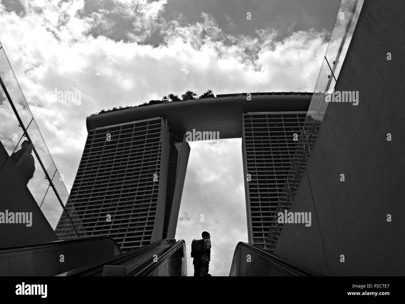 Architecture buildings in city town Black and White Stock Photos ...