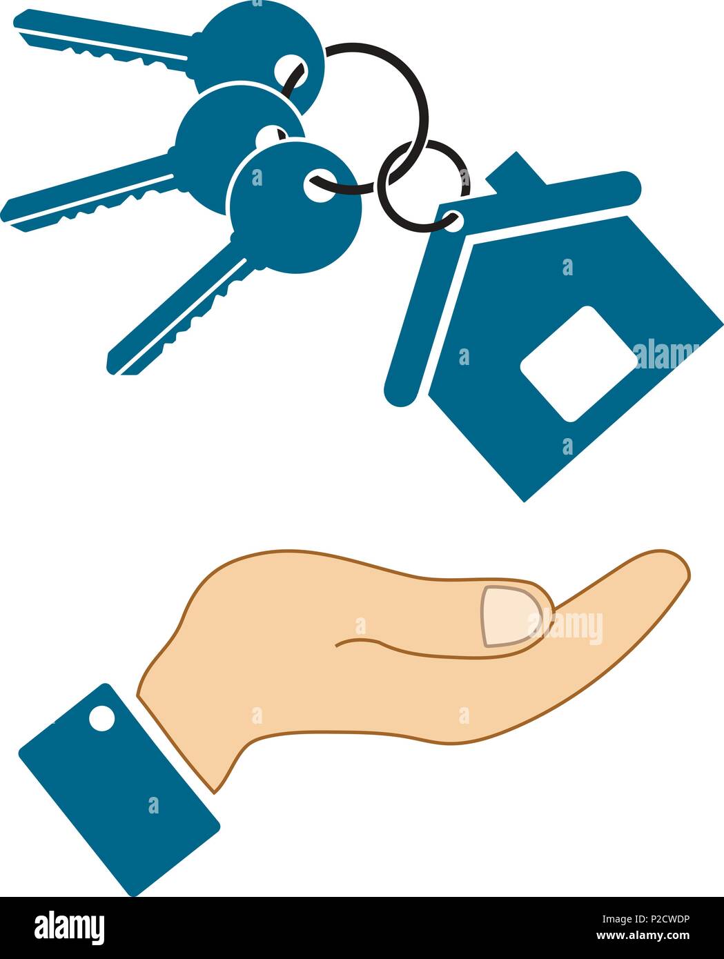 Landlord keys Stock Vector Images - Alamy