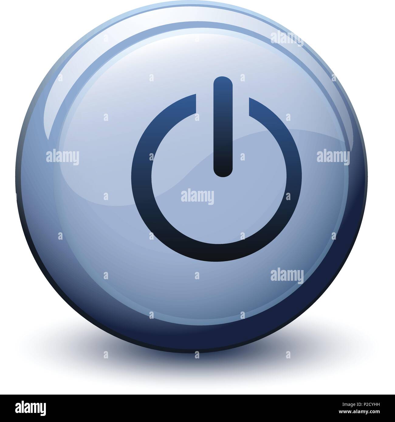 button 3d switching on off Stock Vector Image & Art - Alamy