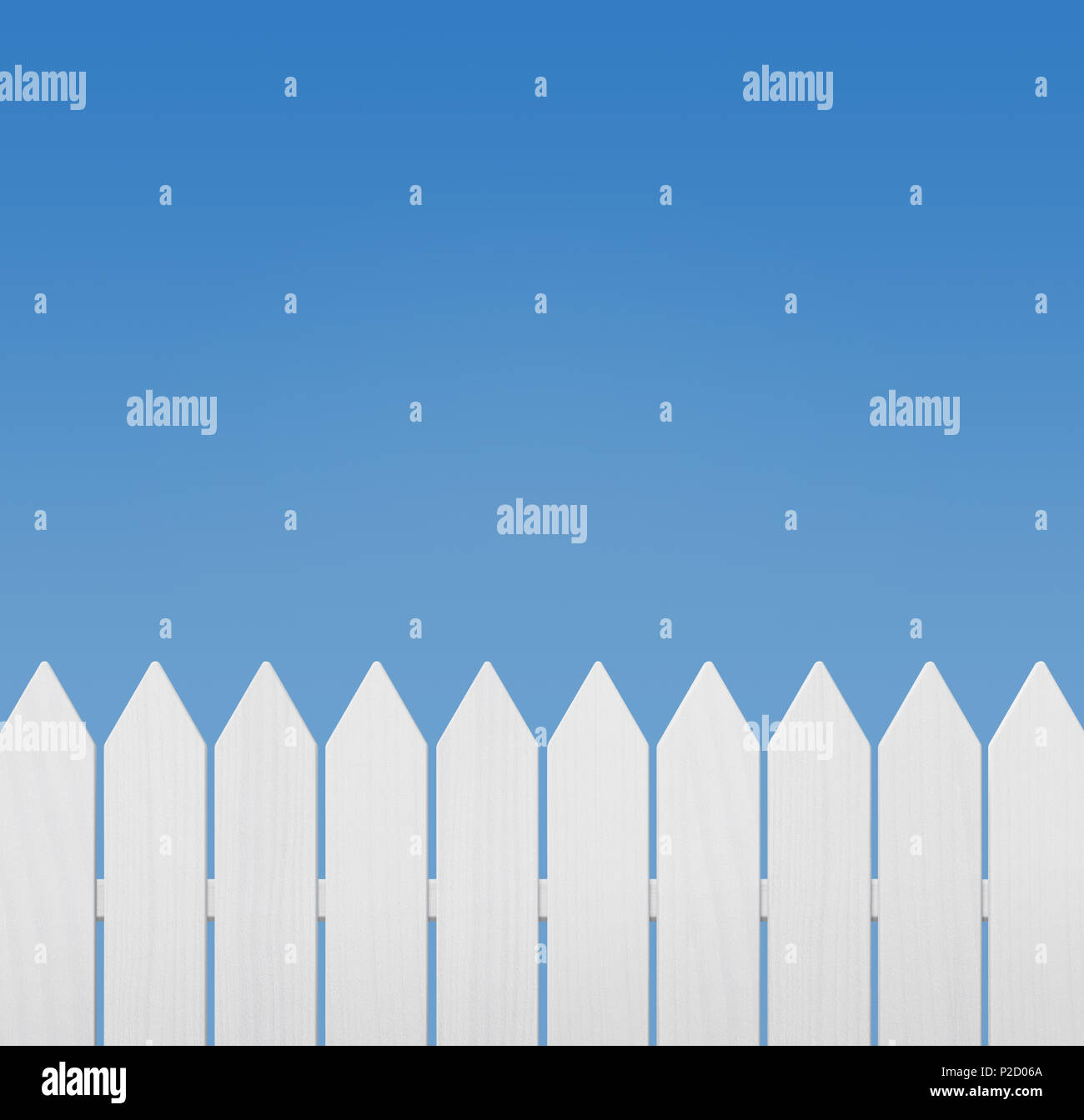 Blue picket fence background hi-res stock photography and images - Alamy