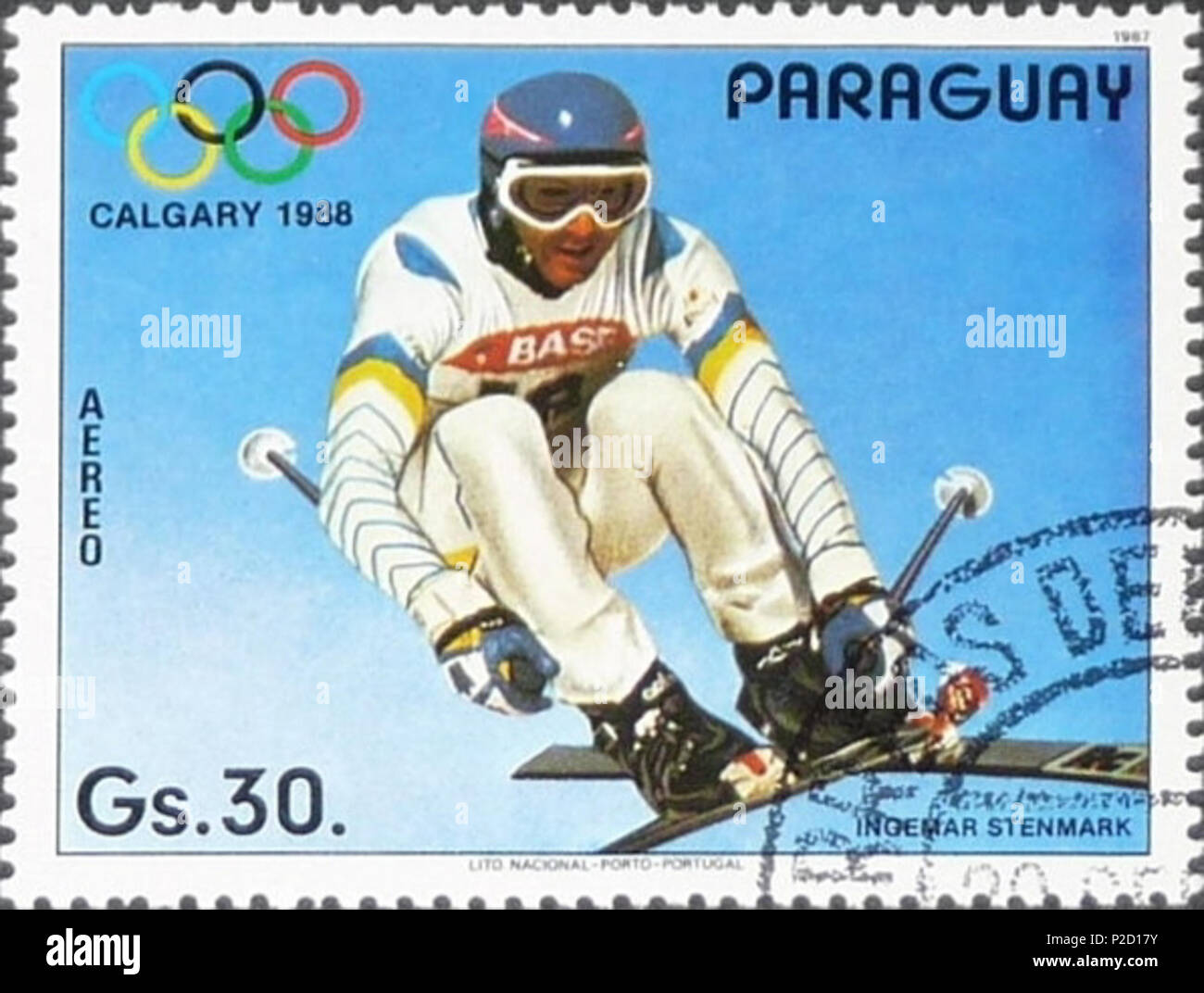 . Ingemar Stenmark . 1988. Unknown 26 Ingemar Stenmark 1988 Paraguay