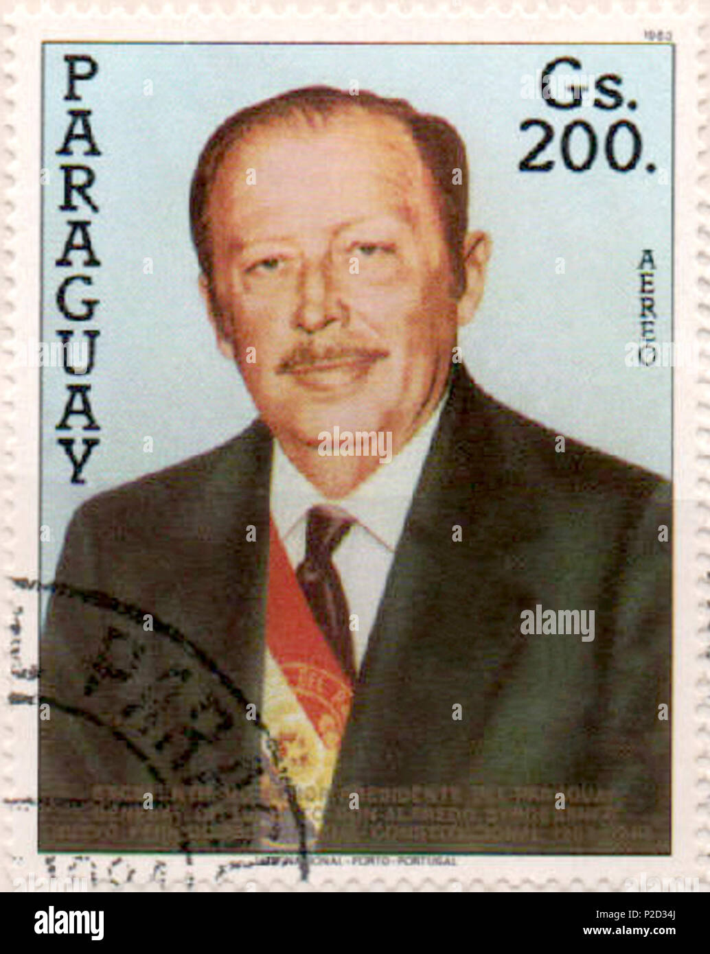 . Alfredo Stroessner . 1983. Unknown 3 Alfredo Stroessner 1983 Paraguay