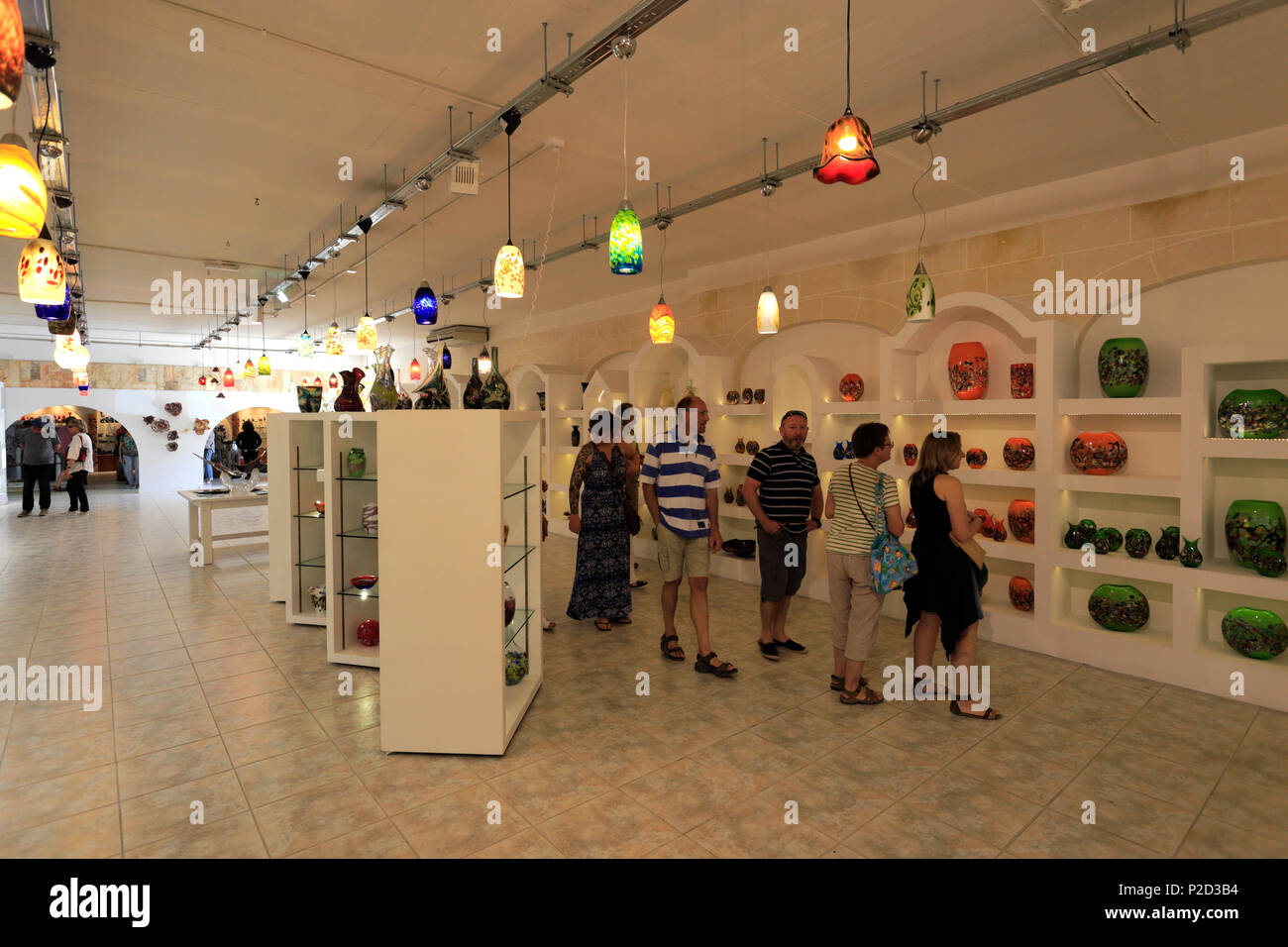 The Valletta Glass factory shop, Long Hut One, Crafts Village, Ta’ Qali