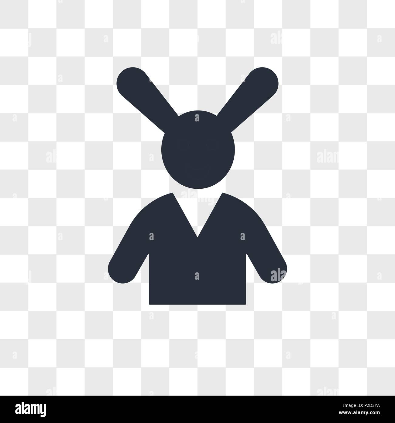 Magician vector icon isolated on transparent background, Magician logo ...