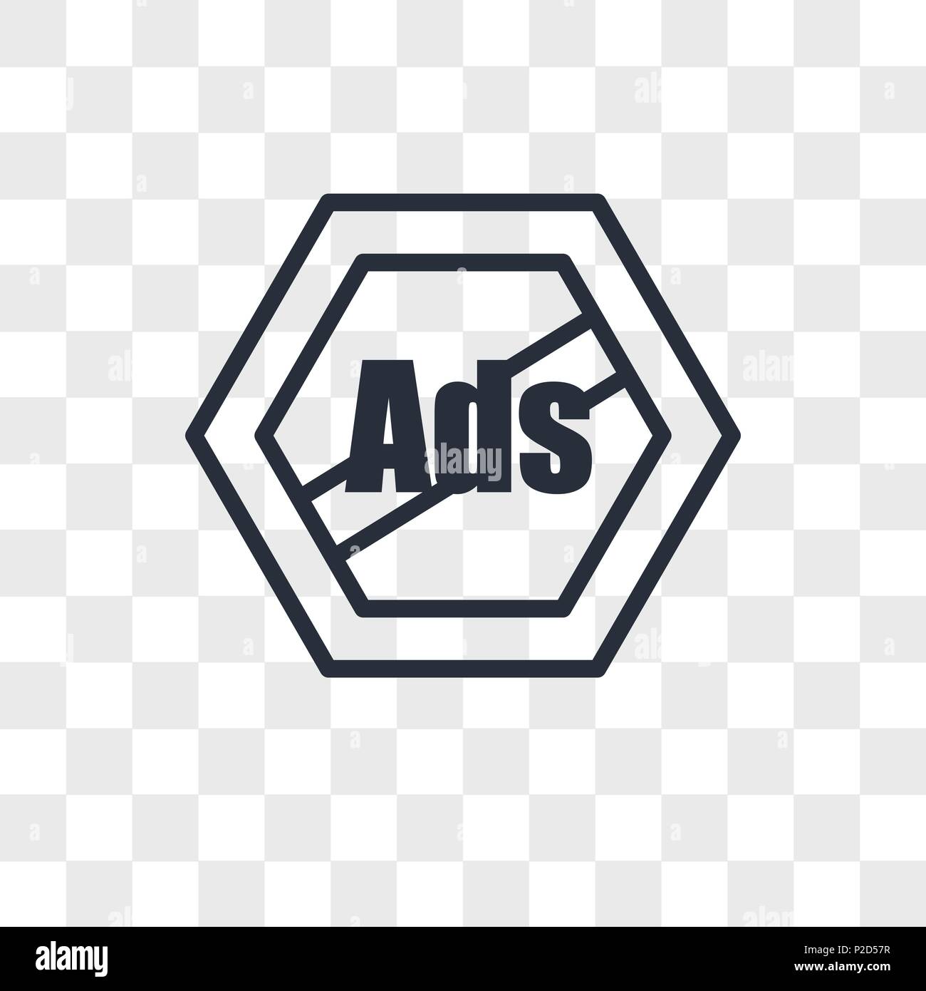 remove ads vector icon isolated on transparent background, remove ads logo  concept Stock Vector Image & Art - Alamy