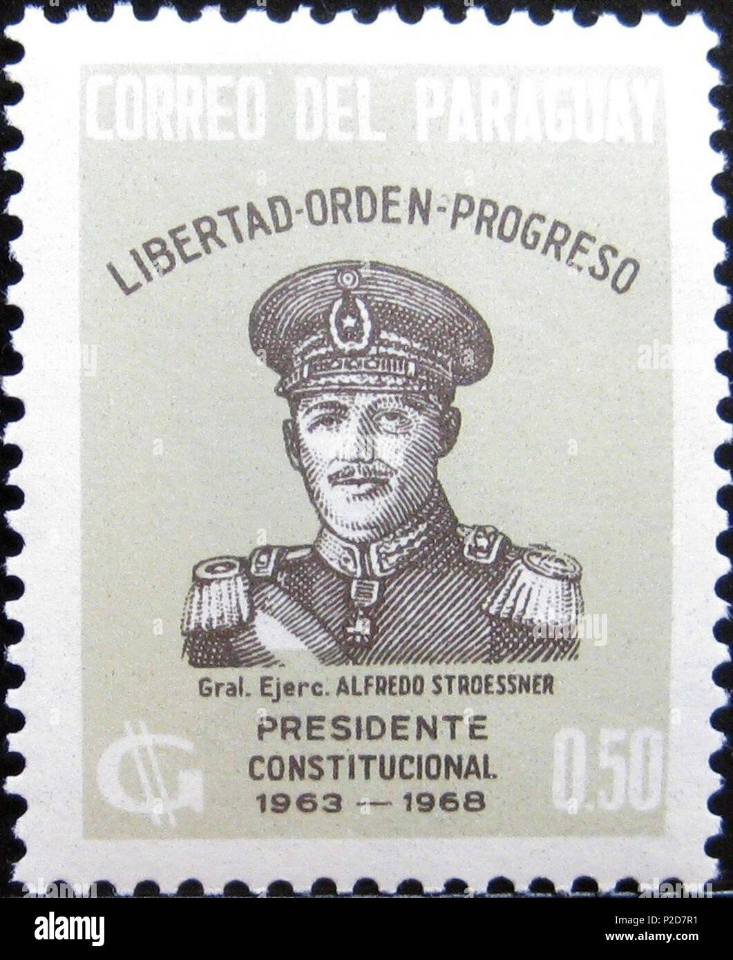 . Alfredo Stroessner . 1963. Unknown 3 Alfredo Stroessner 1963 Paraguay
