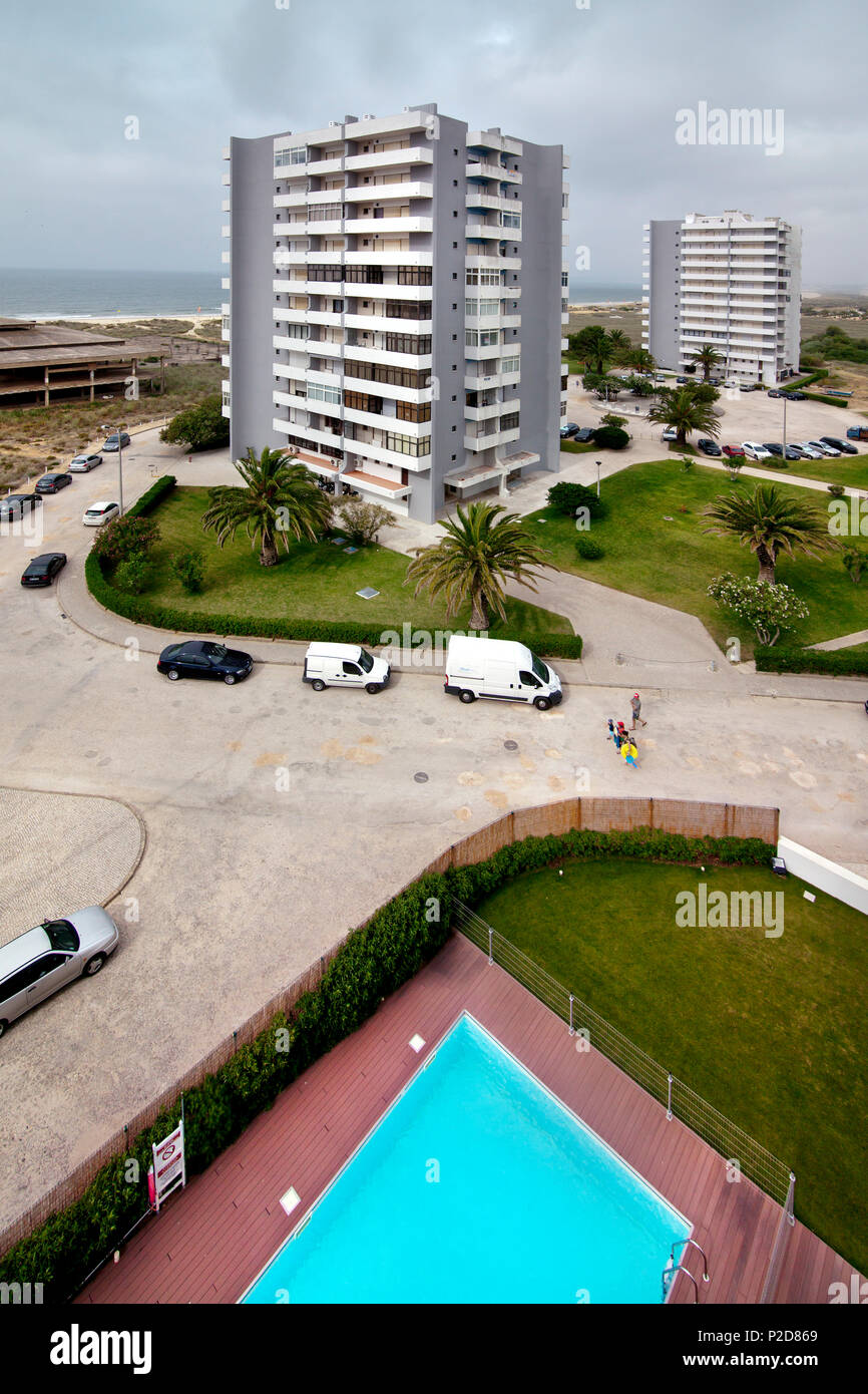 Hotels, Alvor, Algarve, Portugal Stock Photo