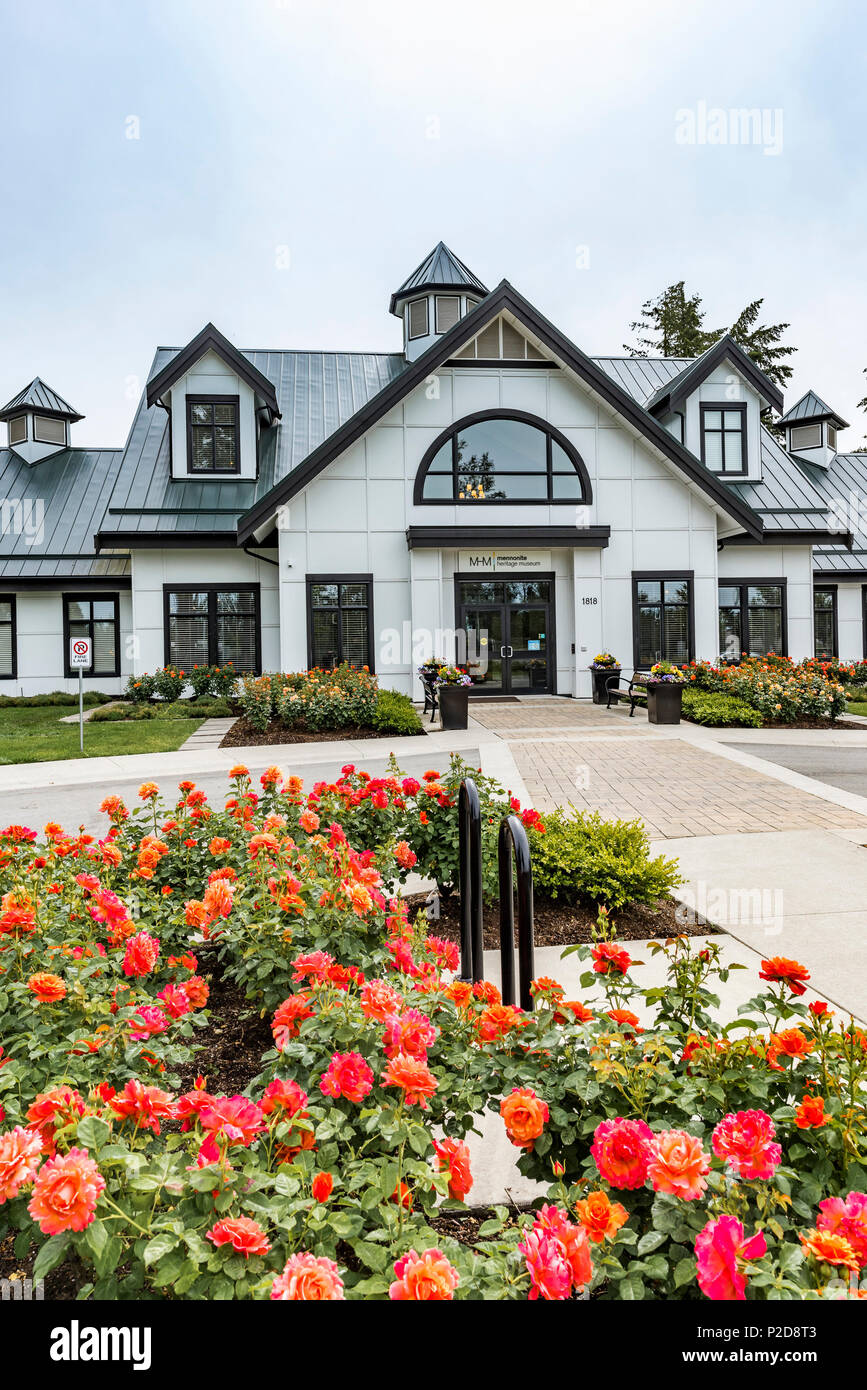 Mennonite Heritage Museum, Abbotsford, British Columbia, Canada Stock