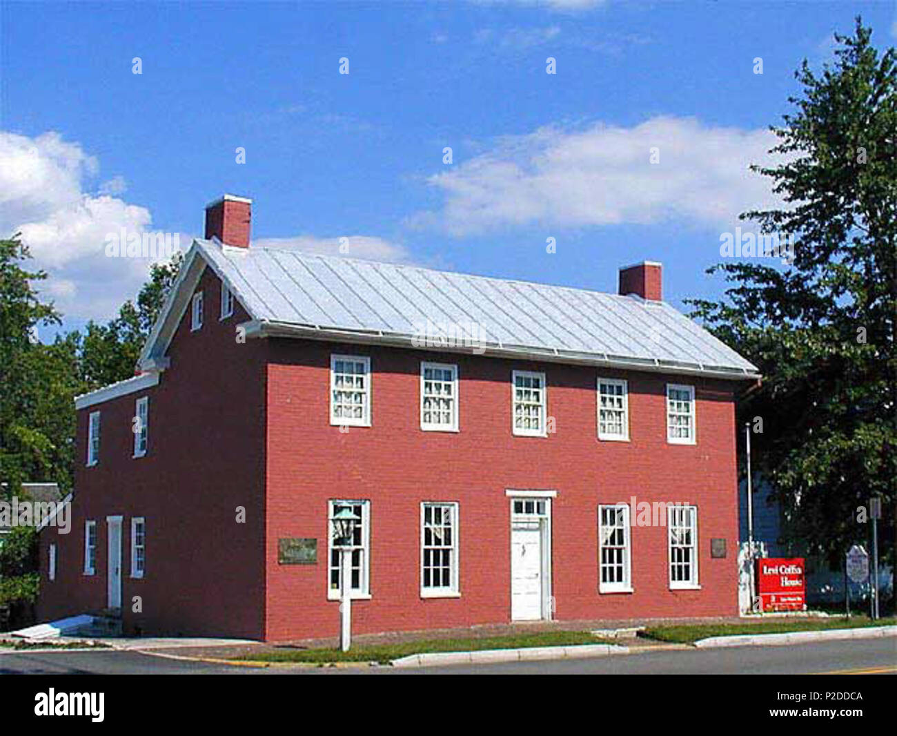 . English Levi Coffin's home in Fountain City, Indiana, formerly