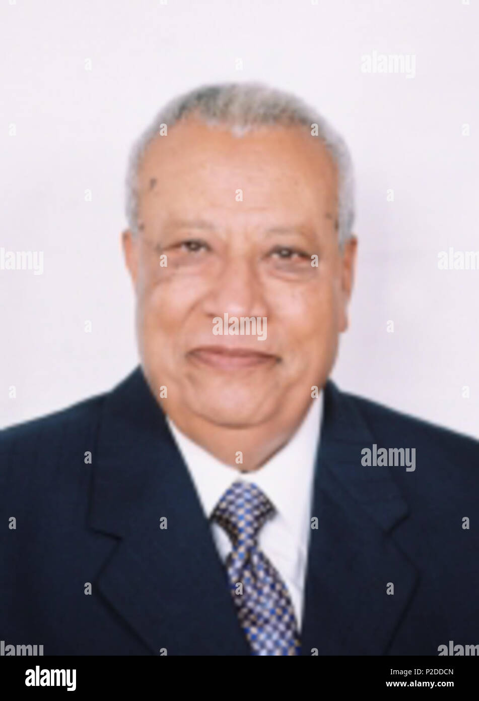 . English: Portrait of Atef Ebeid, former Prime minister of Egypt (1999-2004) and currently a member of the Egyptian Shoura Assembly. 2000s. Egyptian Shoura Assembly 5 Atef Ebeid Stock Photo