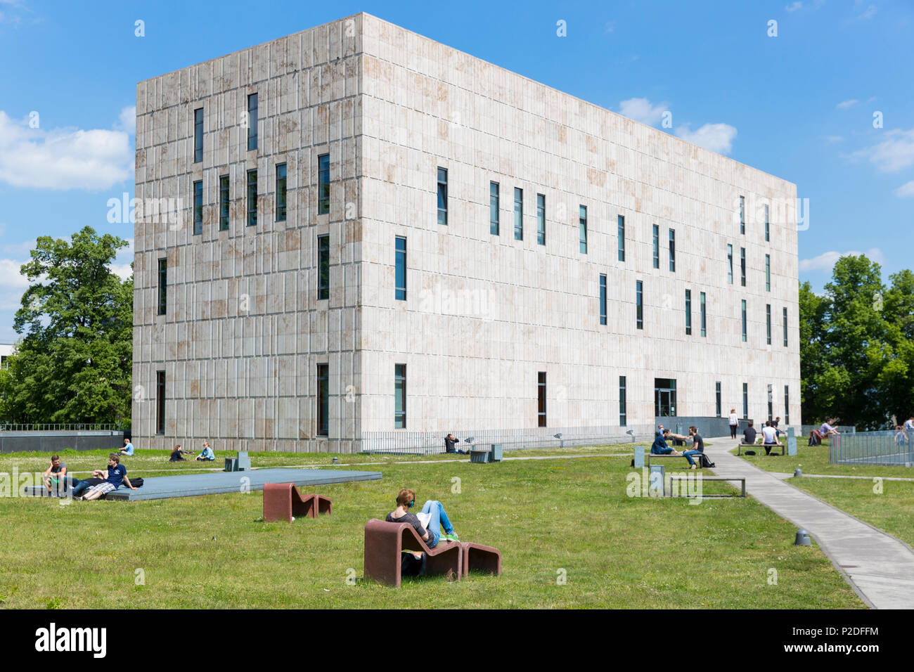 Saxon State University Library Dresden SLUB, academic library