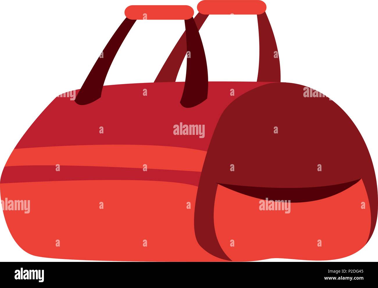 Sport bag isolated Stock Vector Image & Art - Alamy
