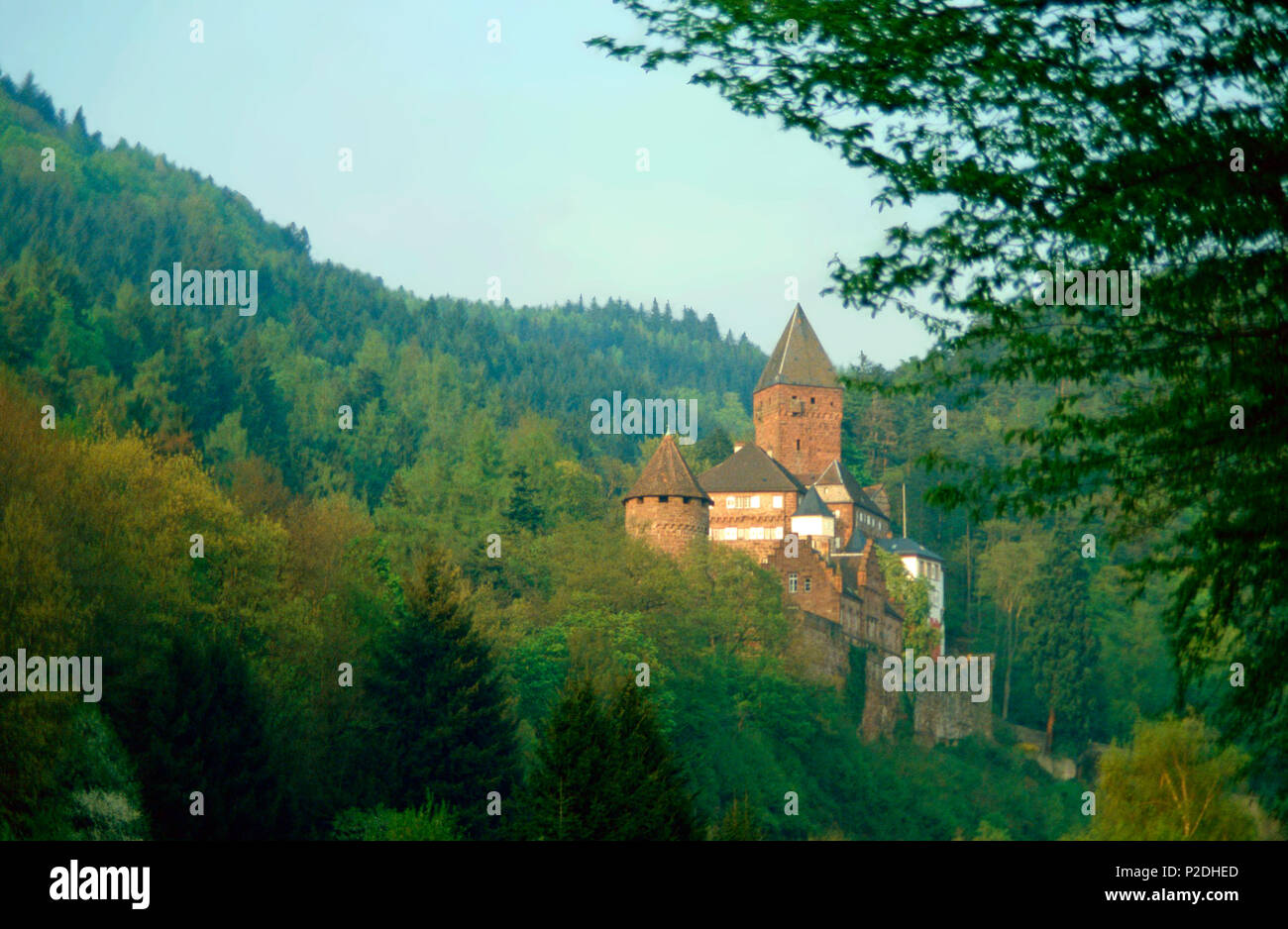 Schloss Zwingenberg,Germany Stock Photo