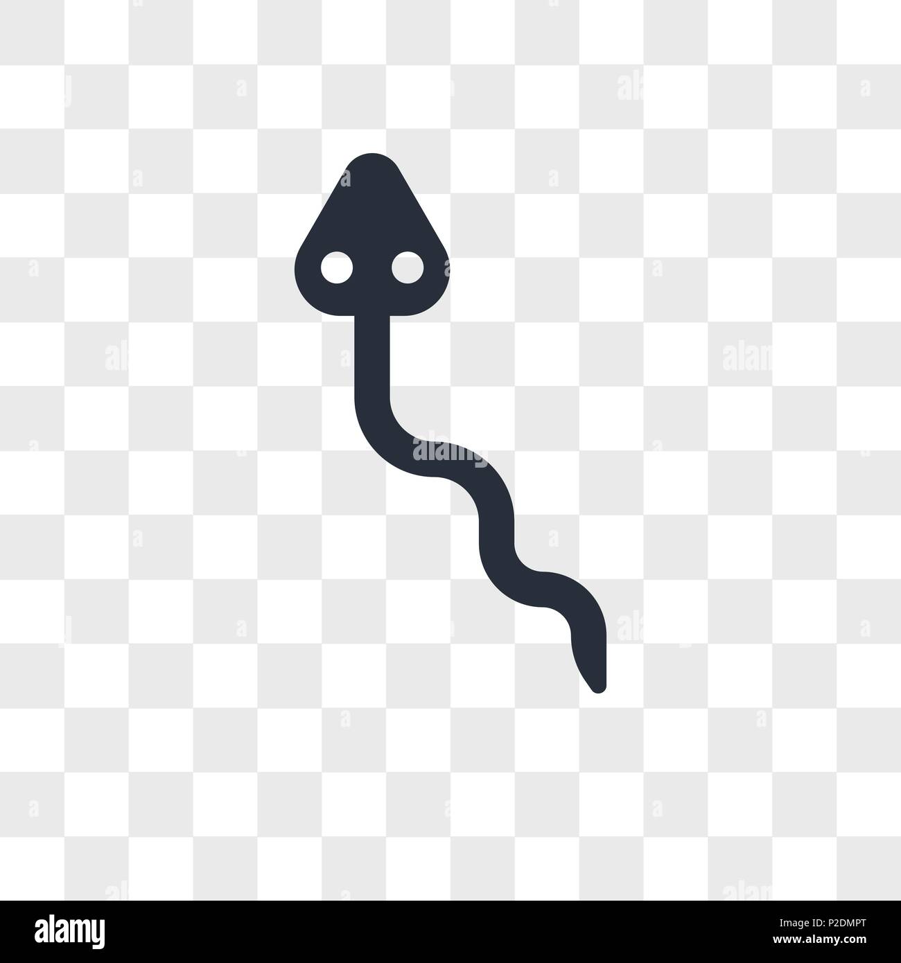 Snake vector icon isolated on transparent background, Snake logo concept  Stock Vector Image & Art - Alamy