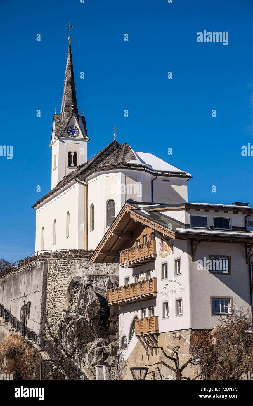 Church in Kaprun, Salzburger Land, Austria, Europe Stock Photo