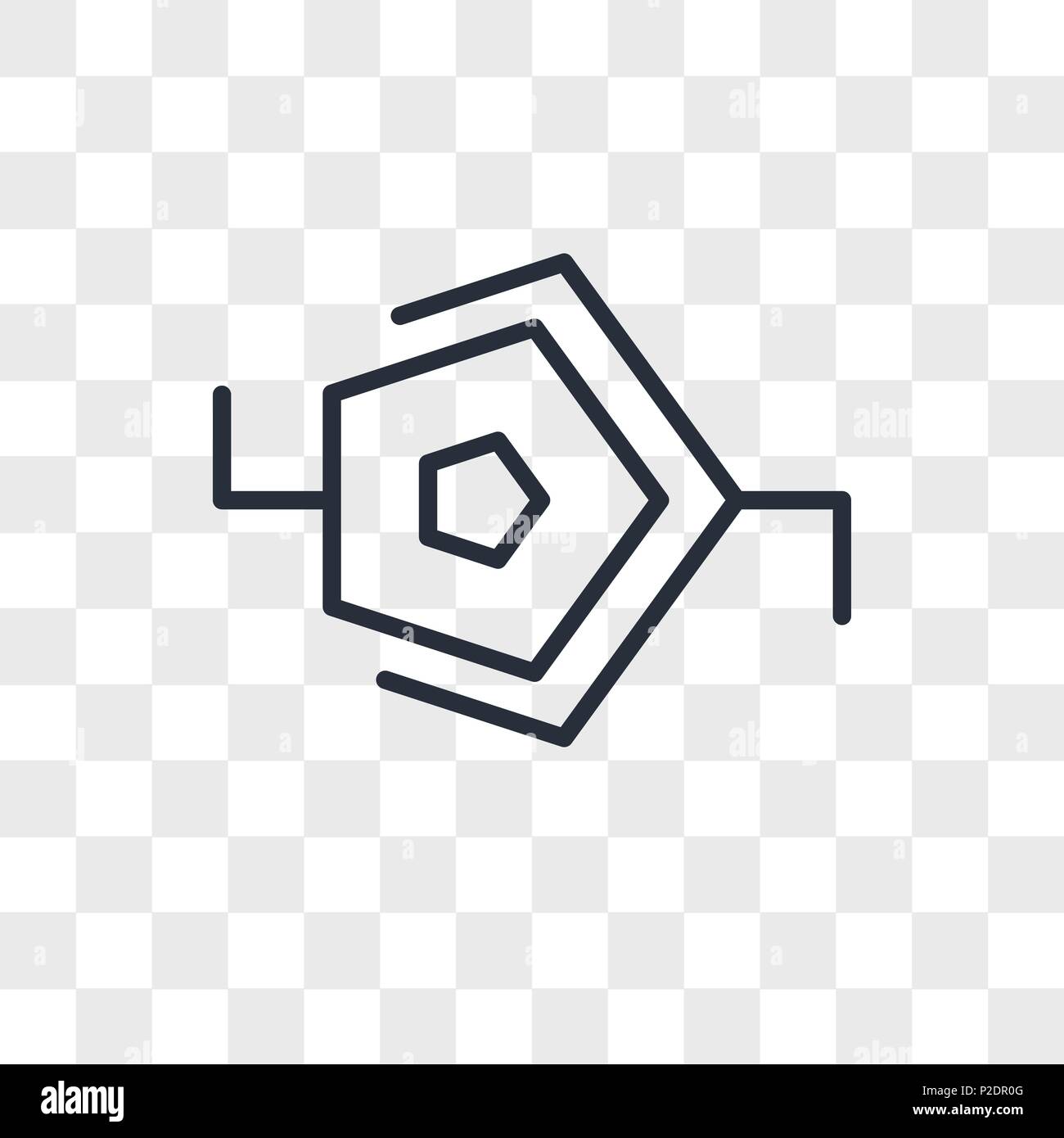 synapse vector icon isolated on transparent background, synapse logo concept Stock Vector