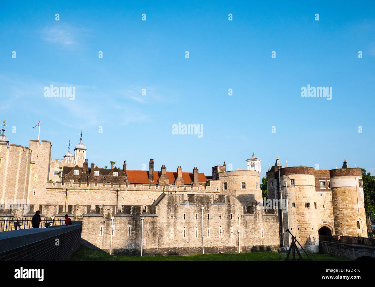 Entrance, Tower of London Evening, Built by William the Conqueror