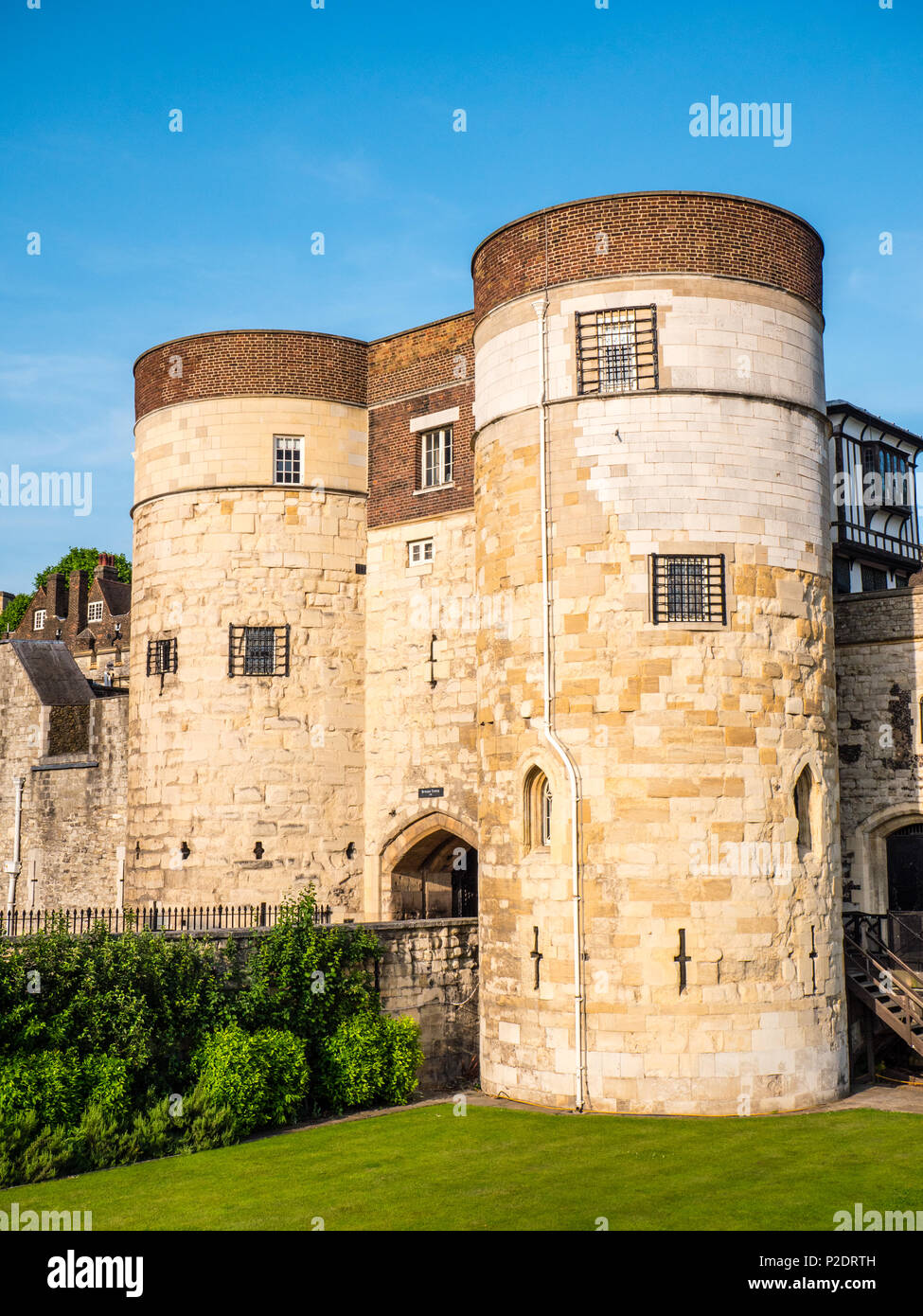 Entrance, Tower of London Evening, Built by William the Conqueror